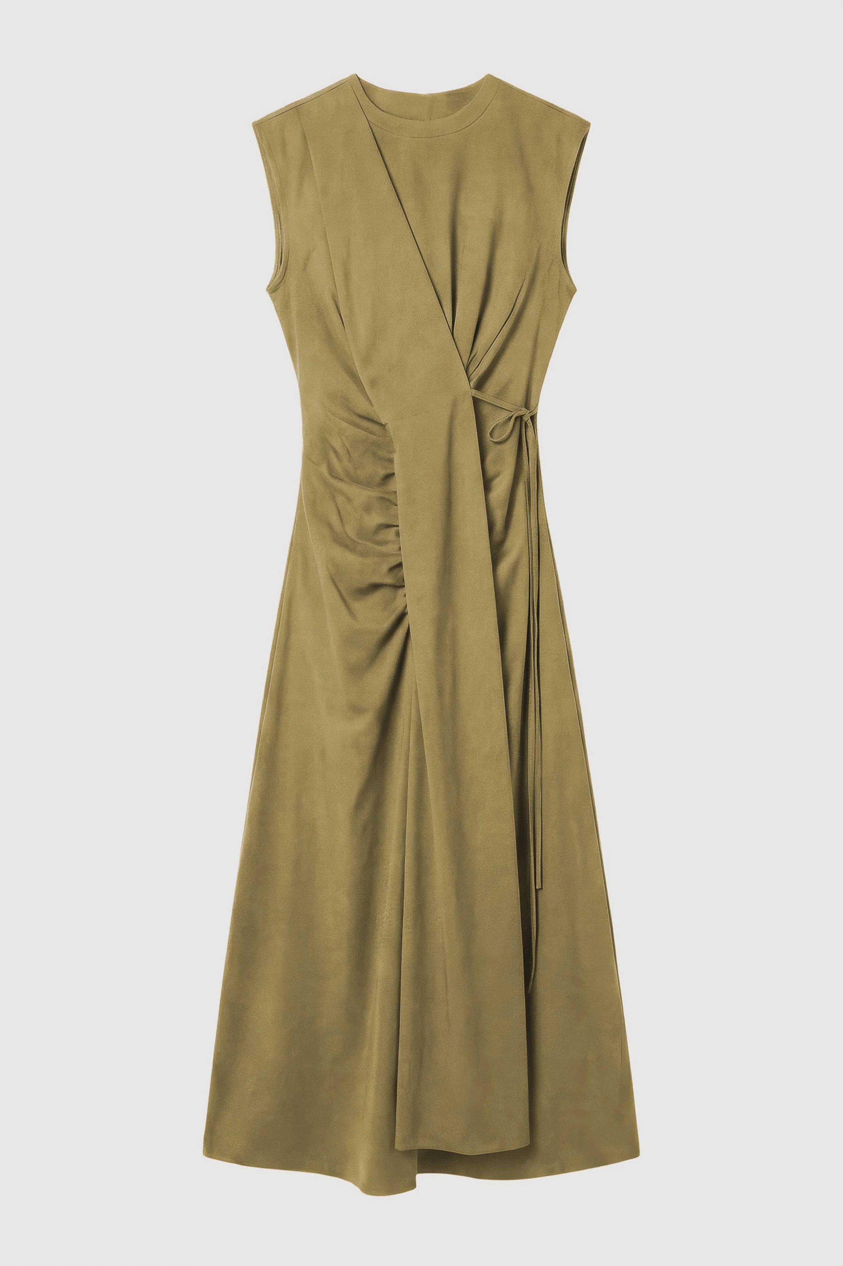 Agnes Twist-Drape Jersey Dress - Image 7