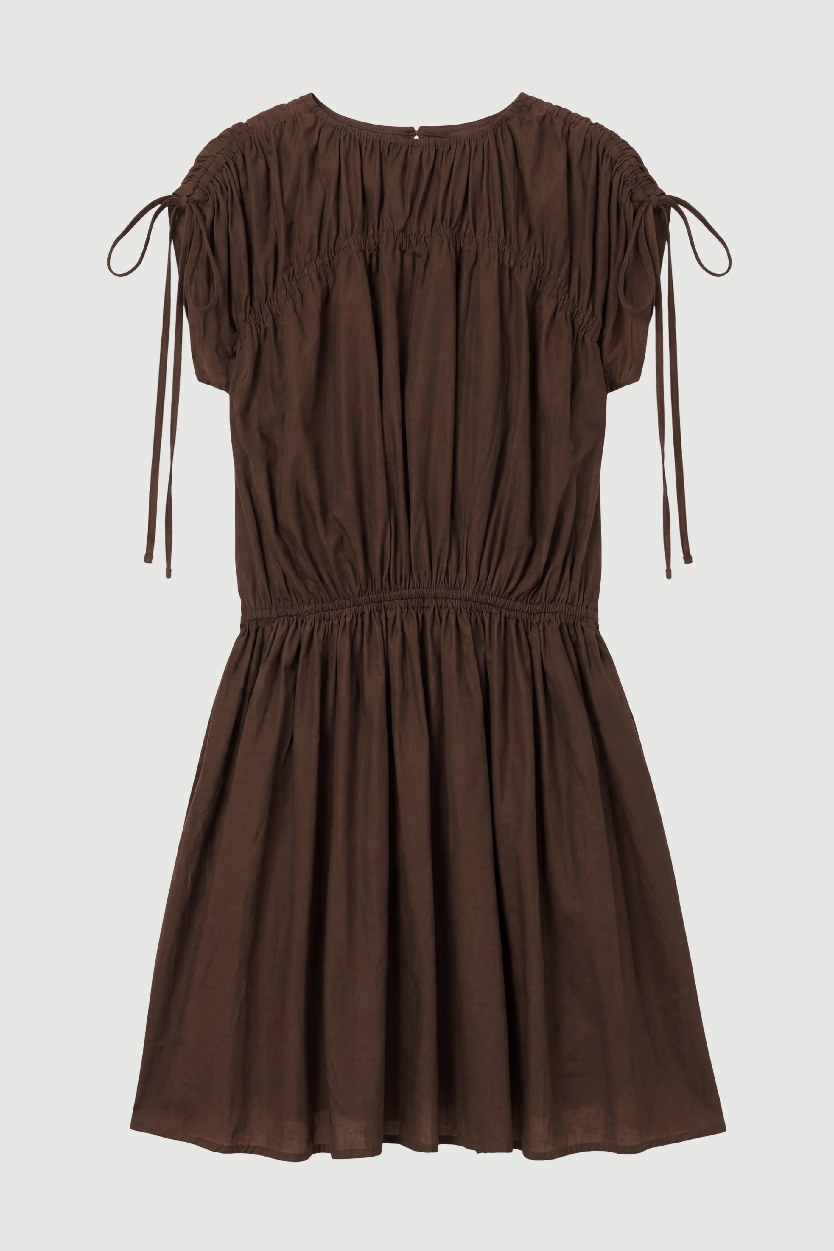 Akemi Tie-Shoulder Organic Cotton Dress - Image 9