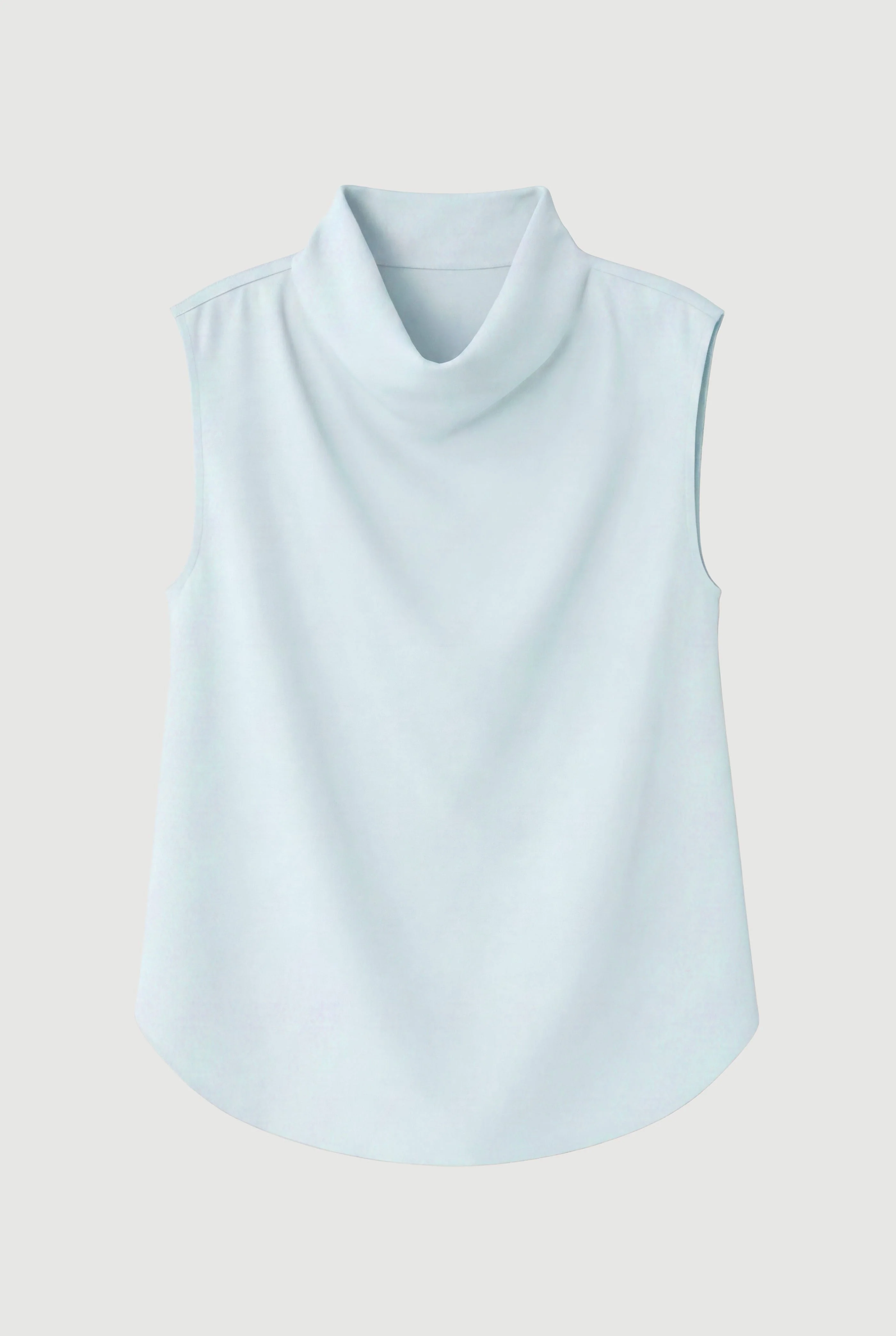 Allegra Gathered-Neck Sleeveless Blouse - Image 7