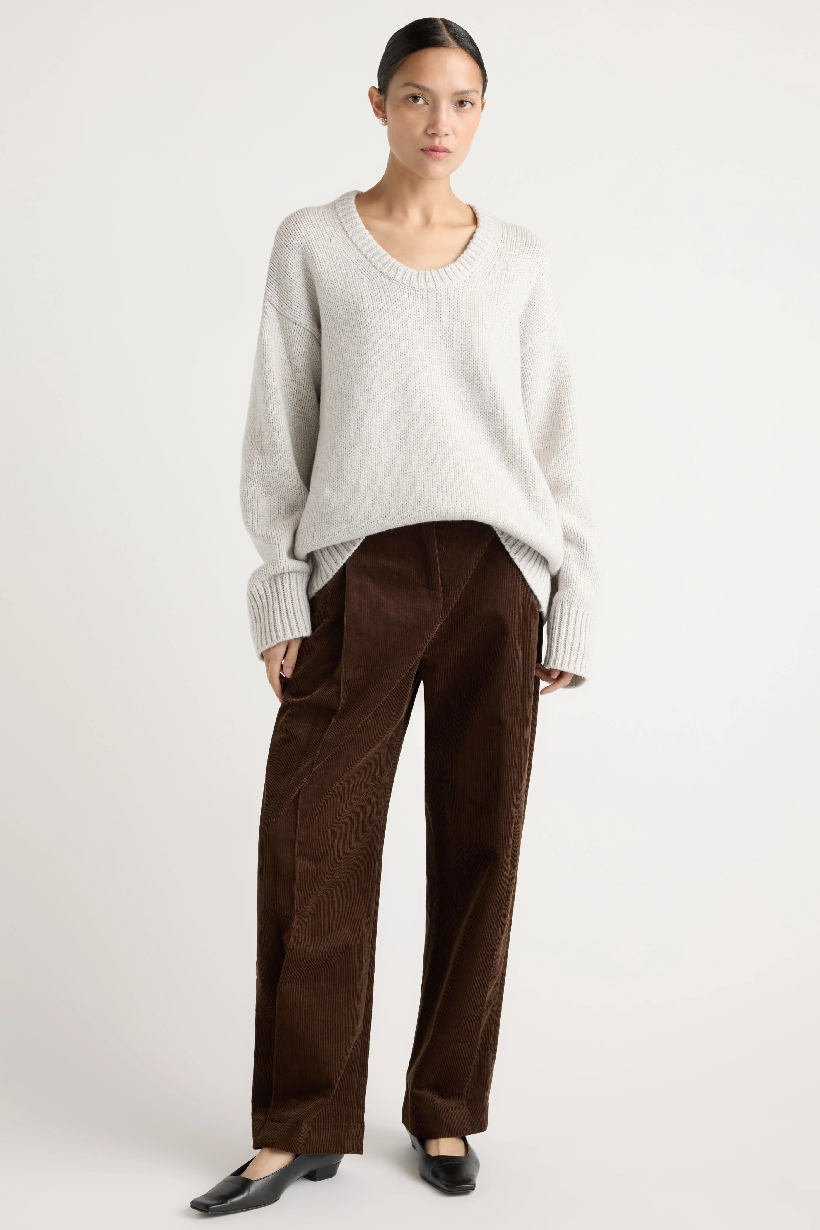 Archie Deep U-Neck Sweater - Image 3