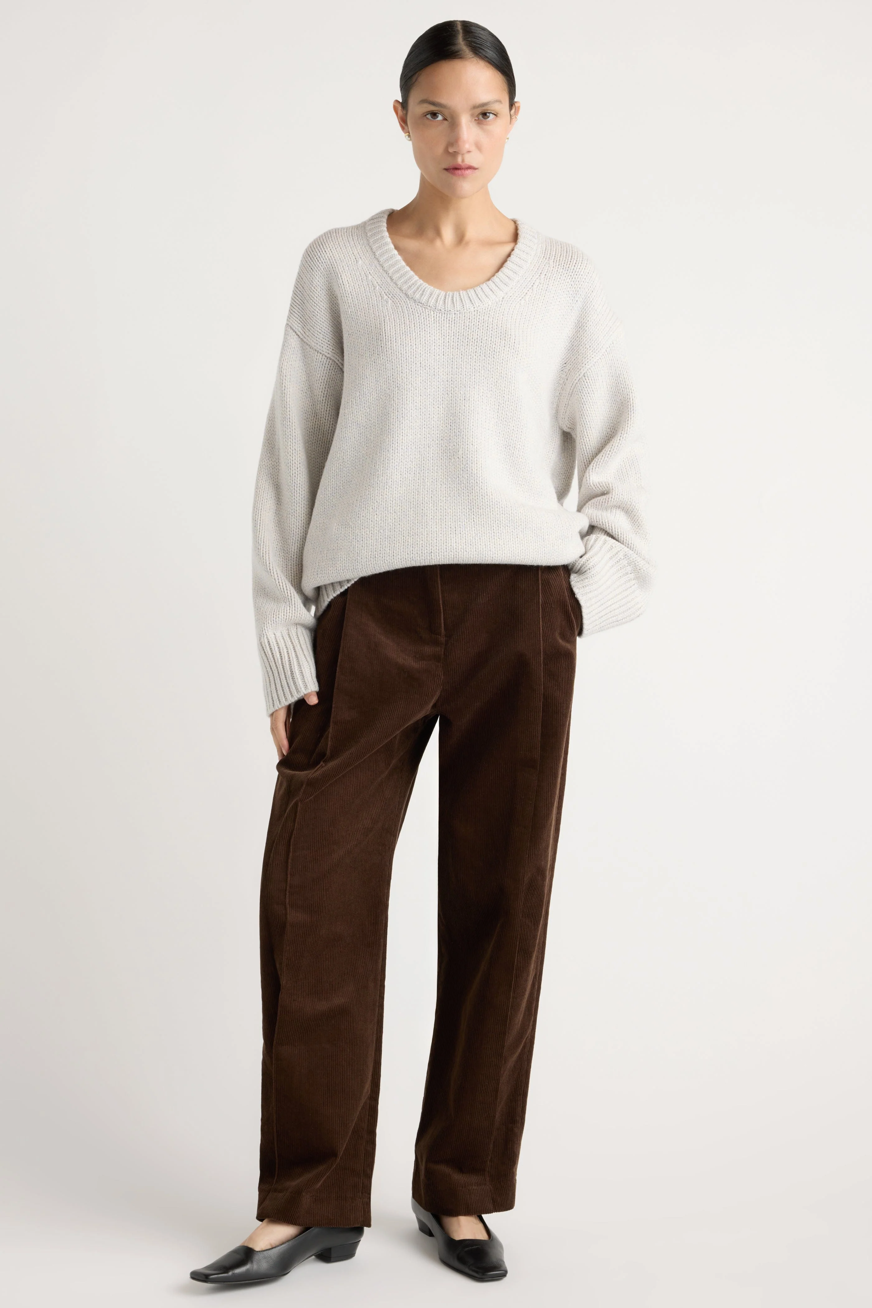 Archie Deep U-Neck Sweater - Image 5