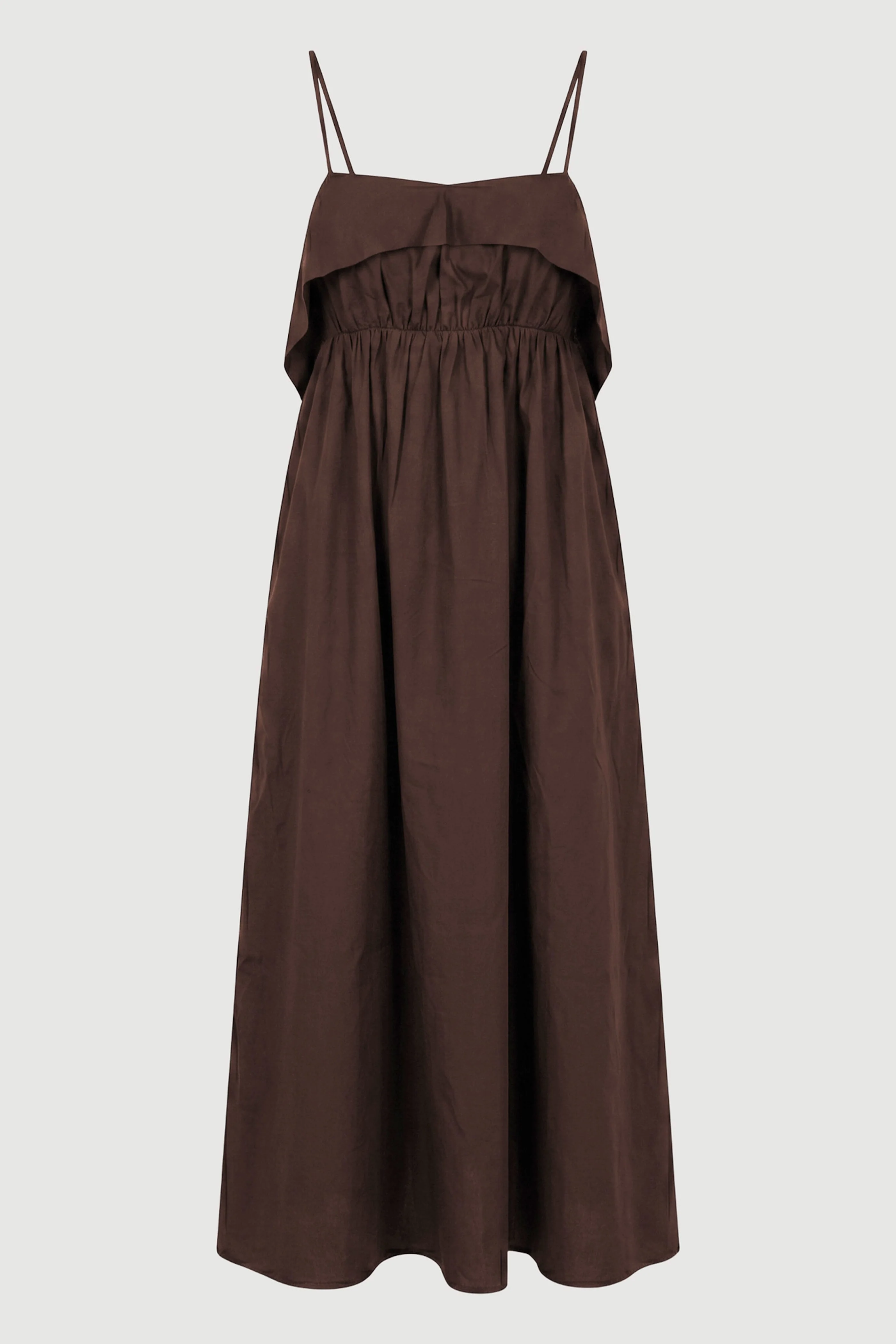 Astrid Organic Cotton Foldover Dress - Image 7