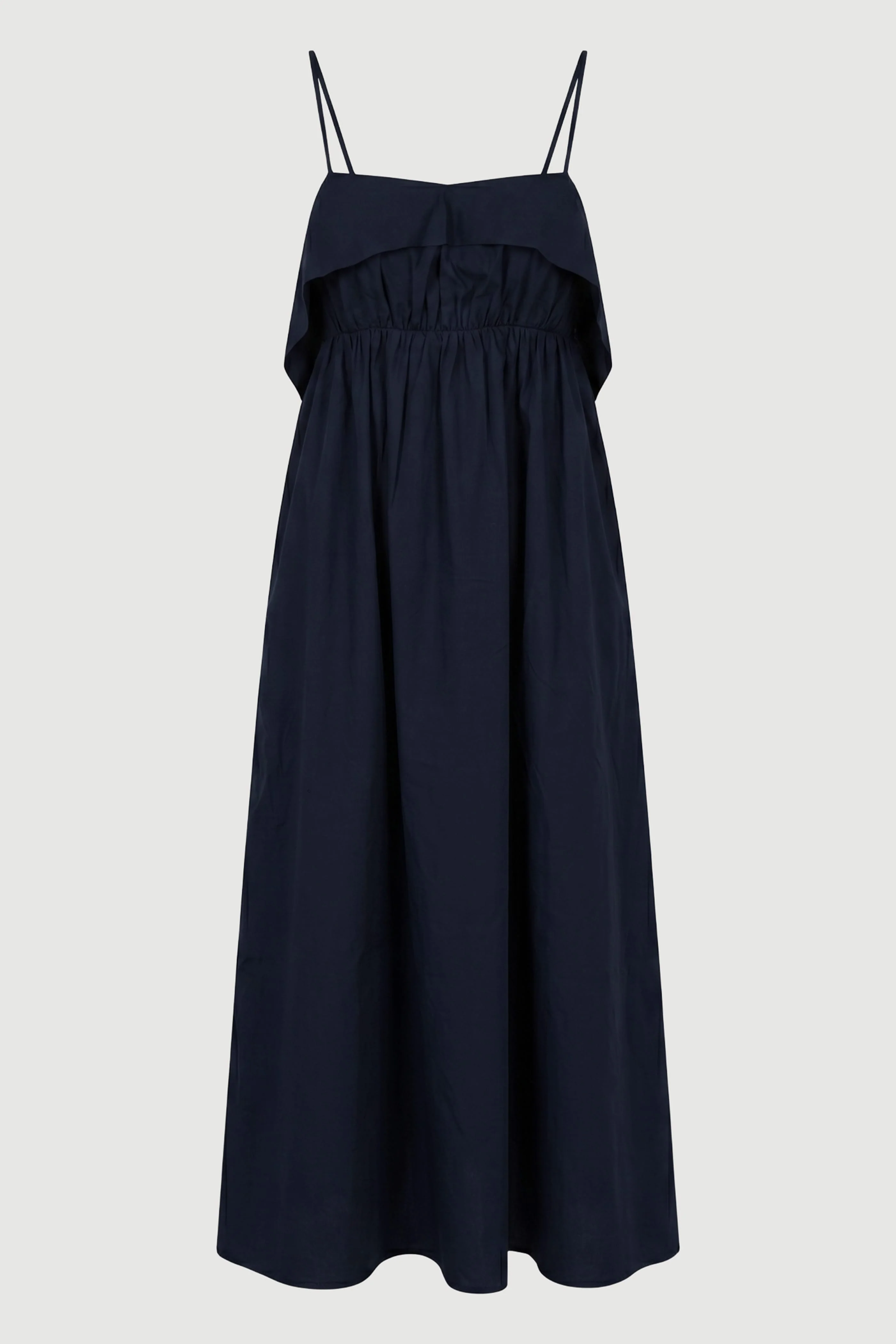 Astrid Organic Cotton Foldover Dress - Image 10