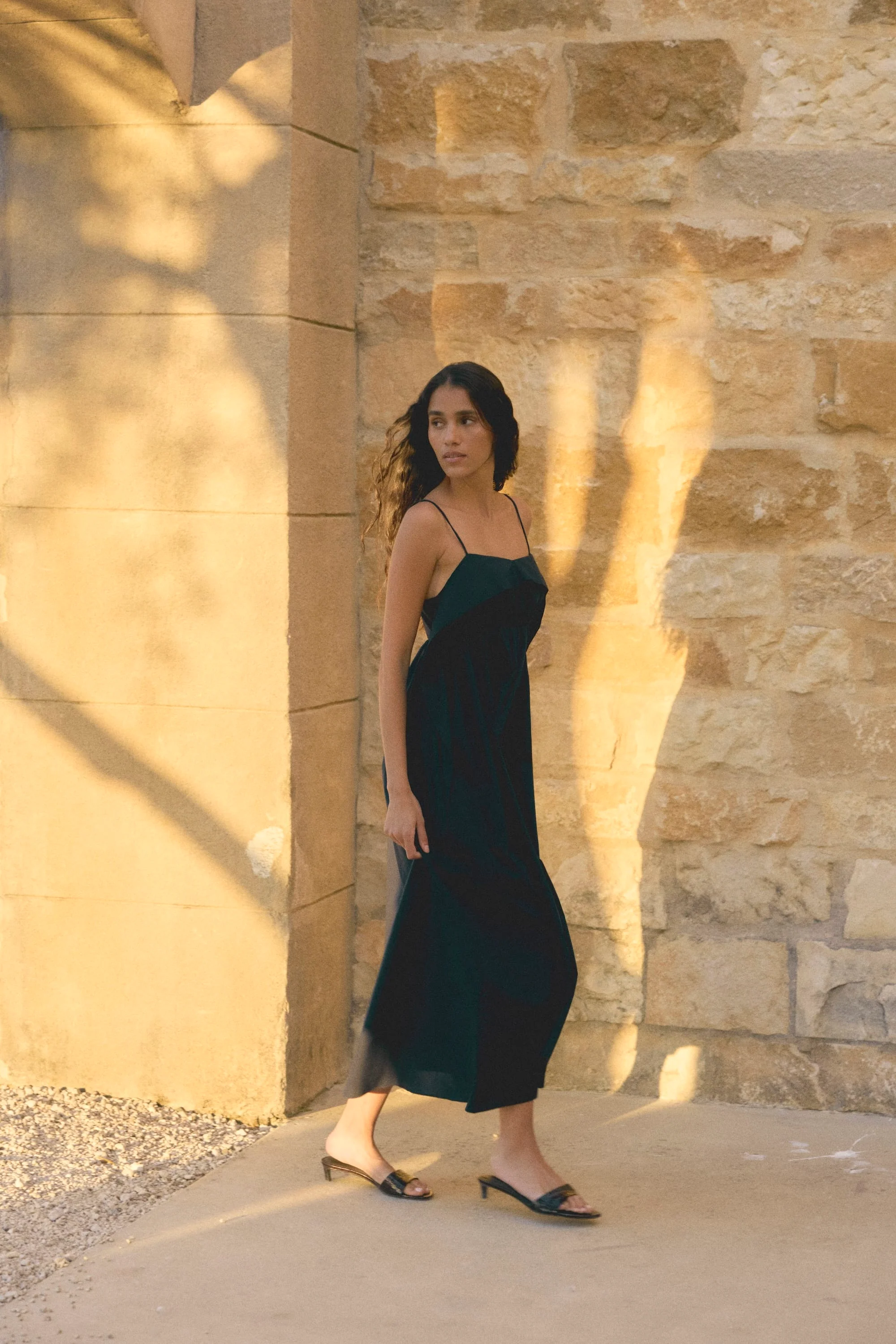 Astrid Organic Cotton Foldover Dress - Image 7