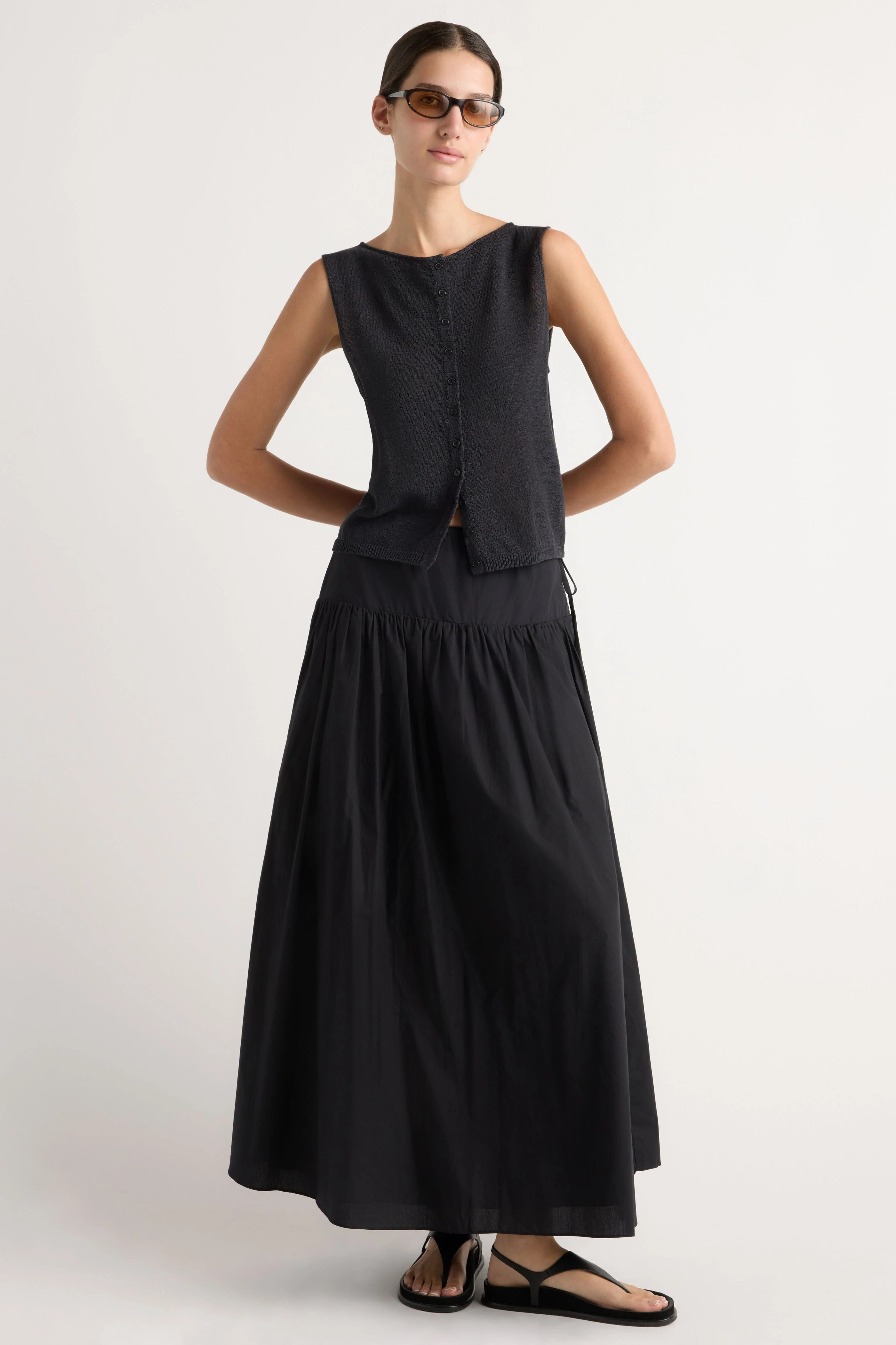 Bao Organic Cotton Drop-Waist Skirt - Image 2
