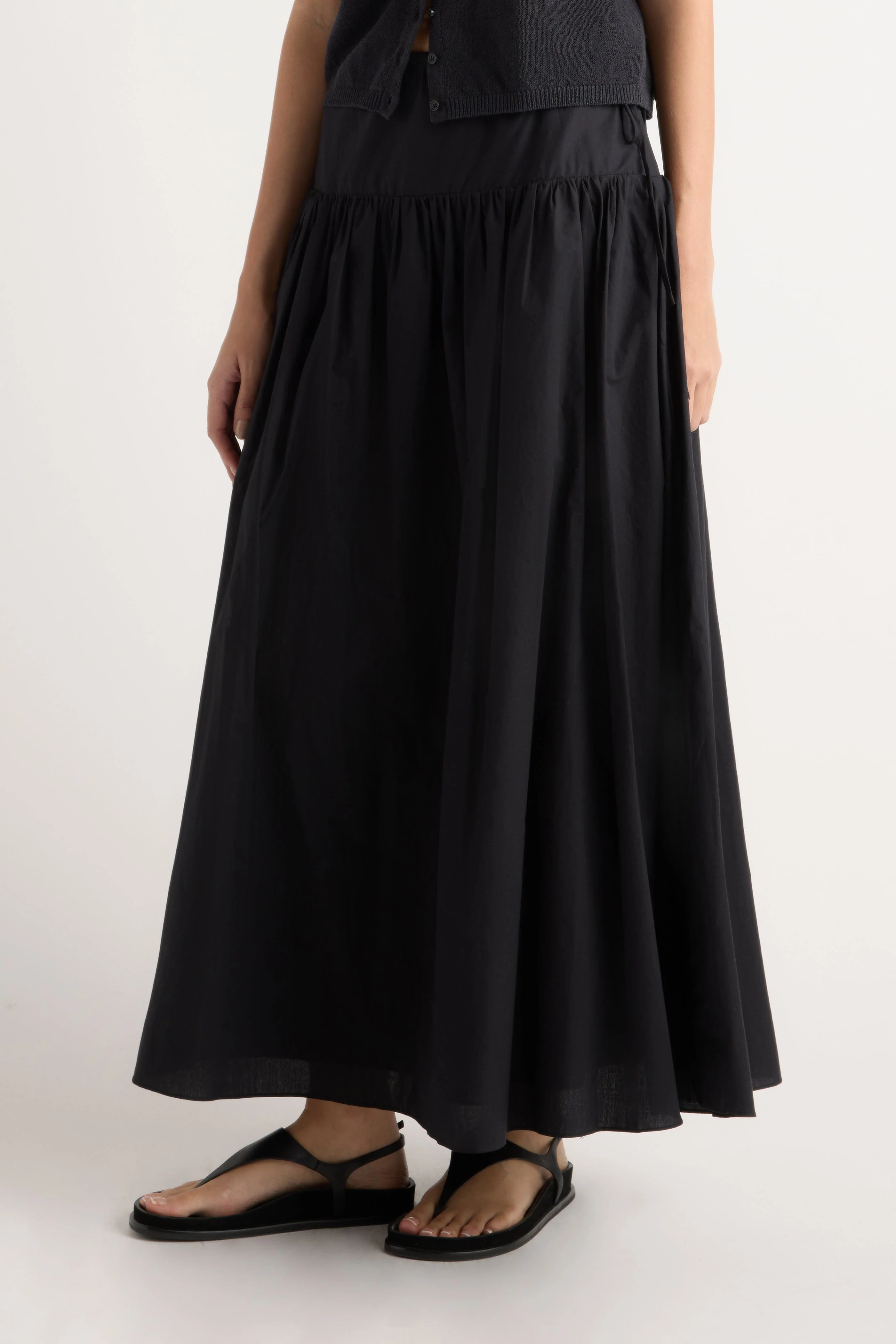Bao Organic Cotton Drop-Waist Skirt - Image 3