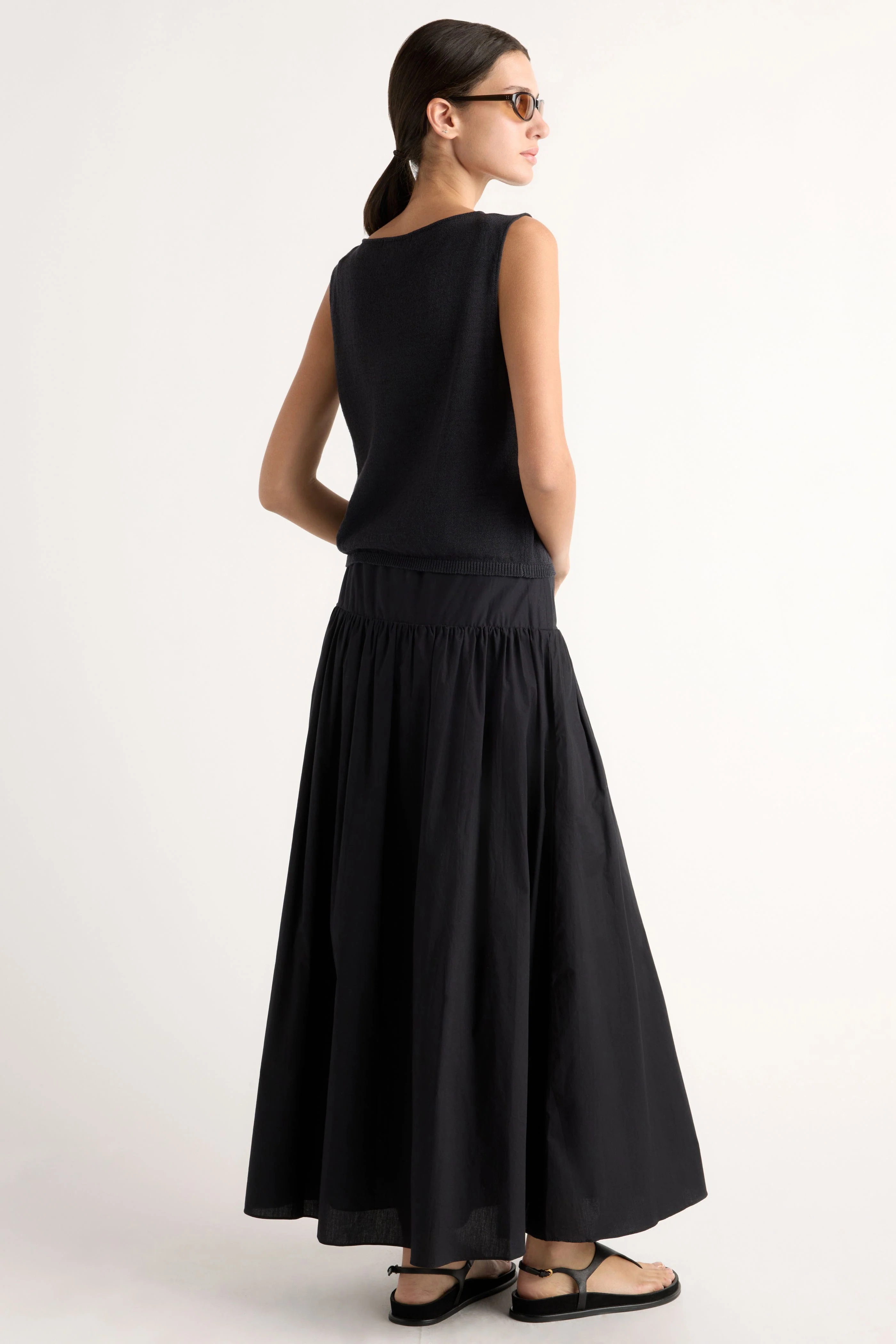 Bao Organic Cotton Drop-Waist Skirt - Image 5
