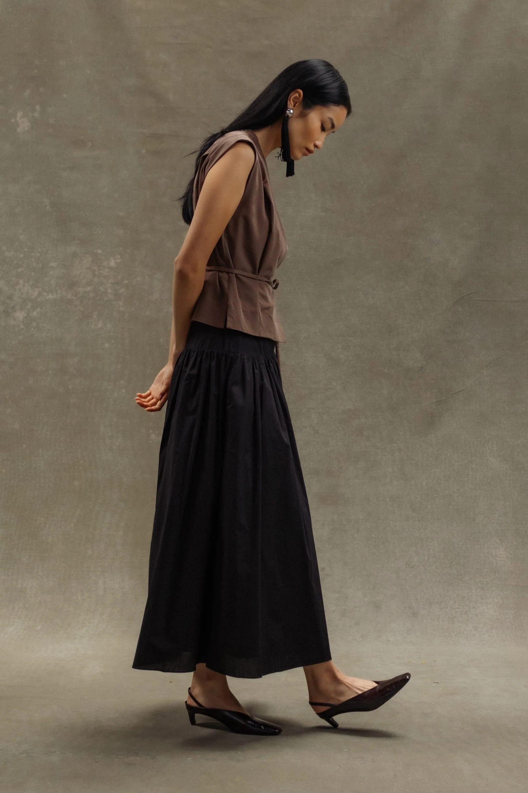 Bao Organic Cotton Drop-Waist Skirt - Image 7