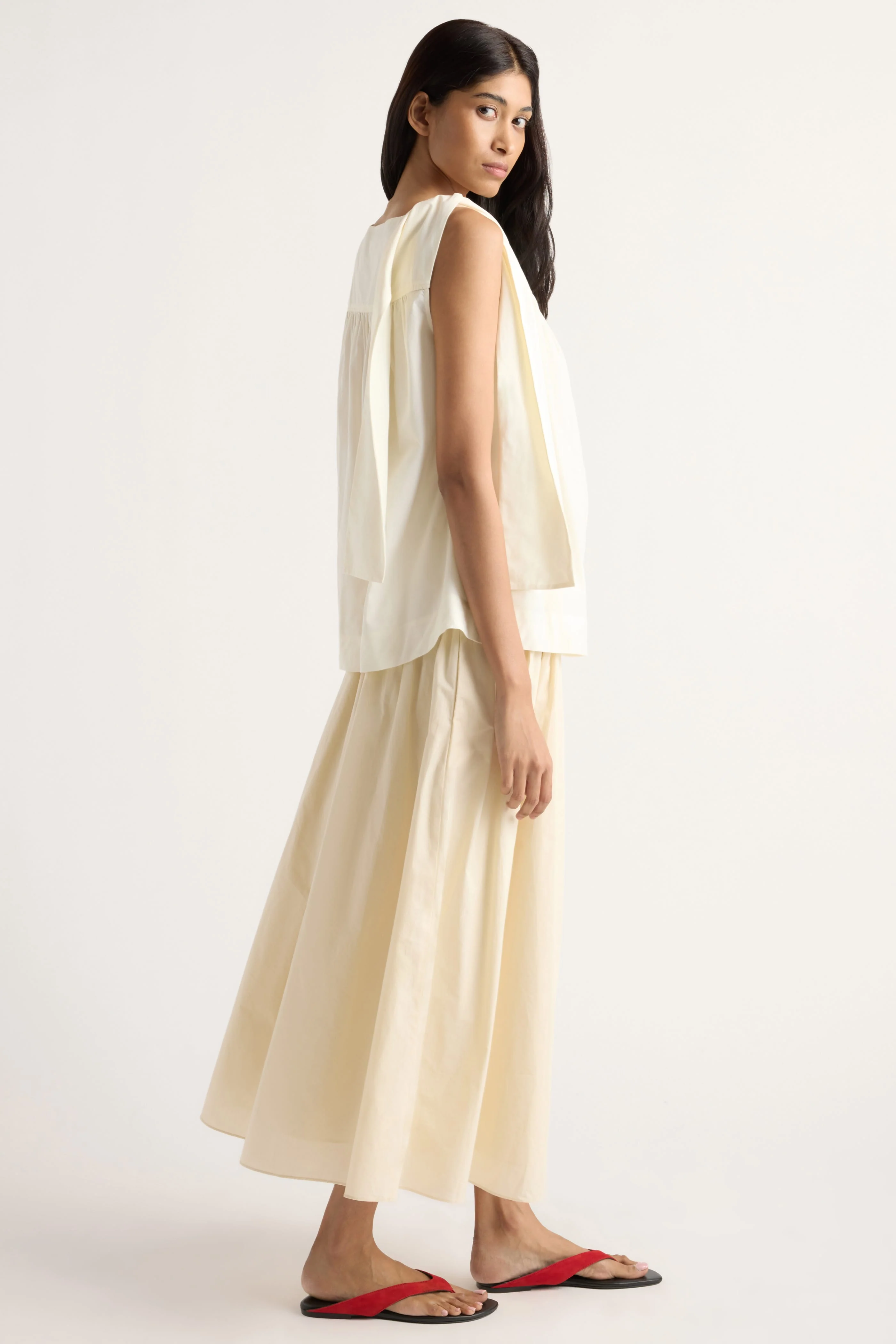 Bao Organic Cotton Drop-Waist Skirt - Image 4