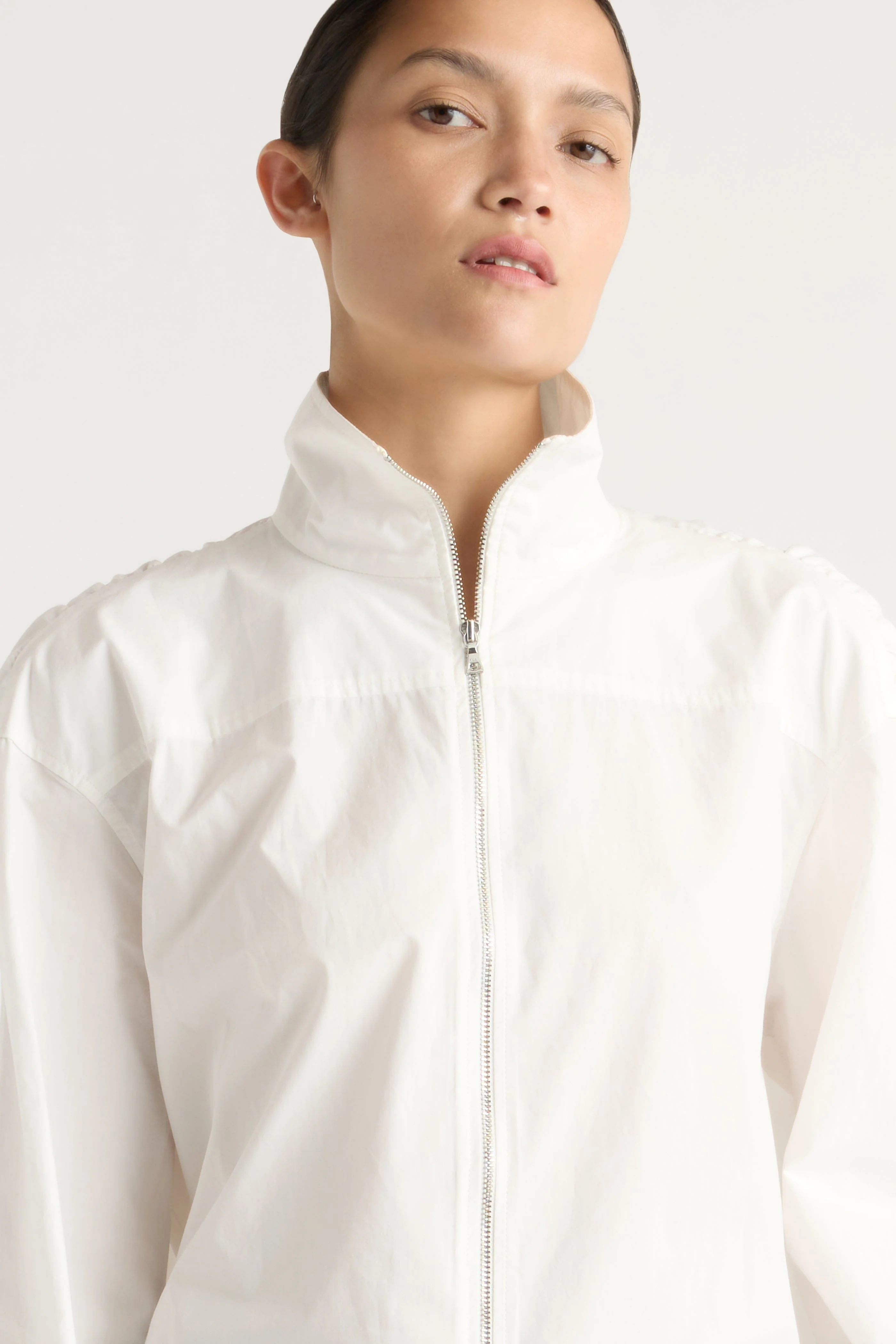 Baylor Cotton Back-Detail Tunic Blouse - Image 4