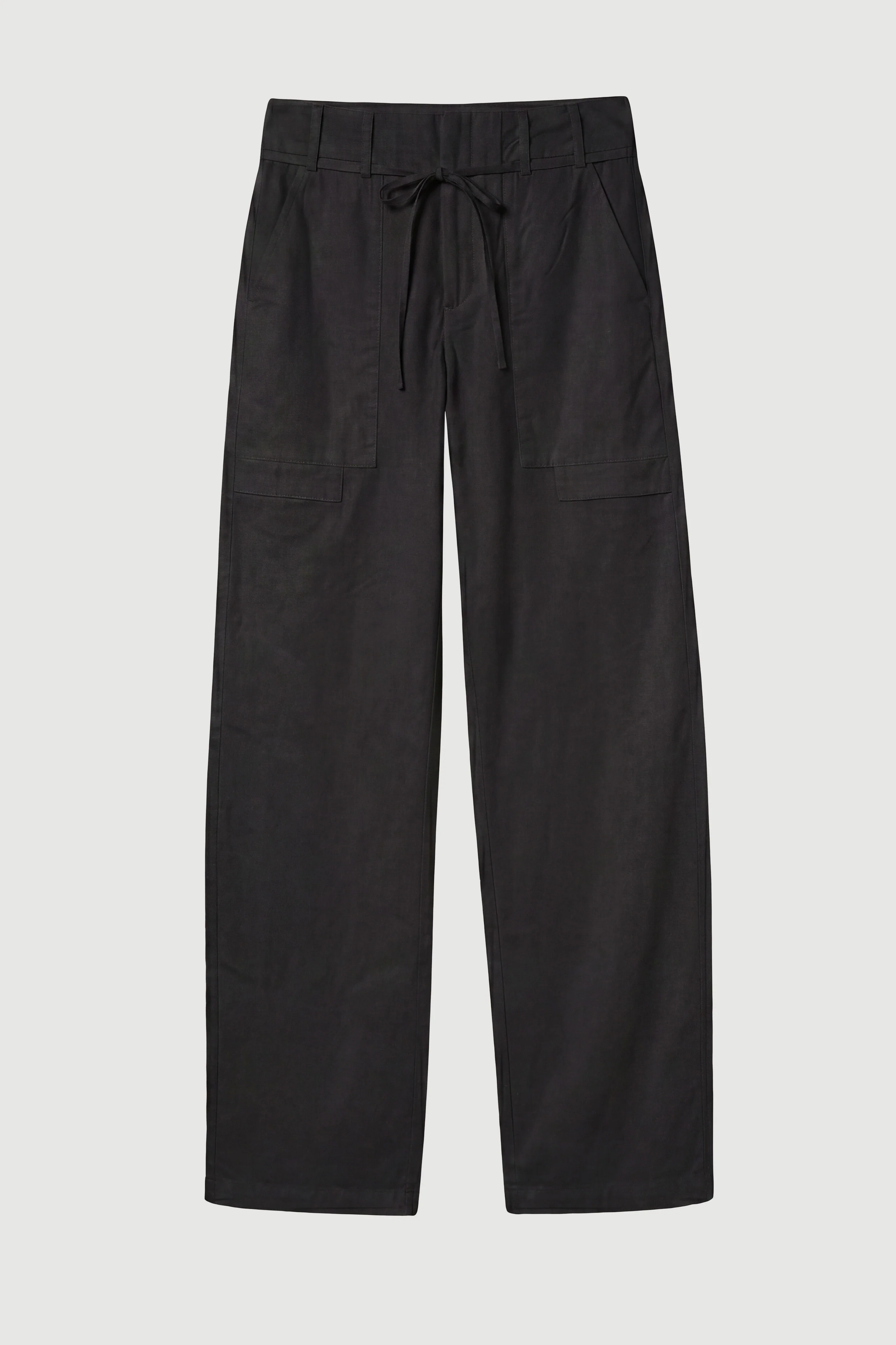 Bekah Exposed-Pocket Cotton Pant - Image 10