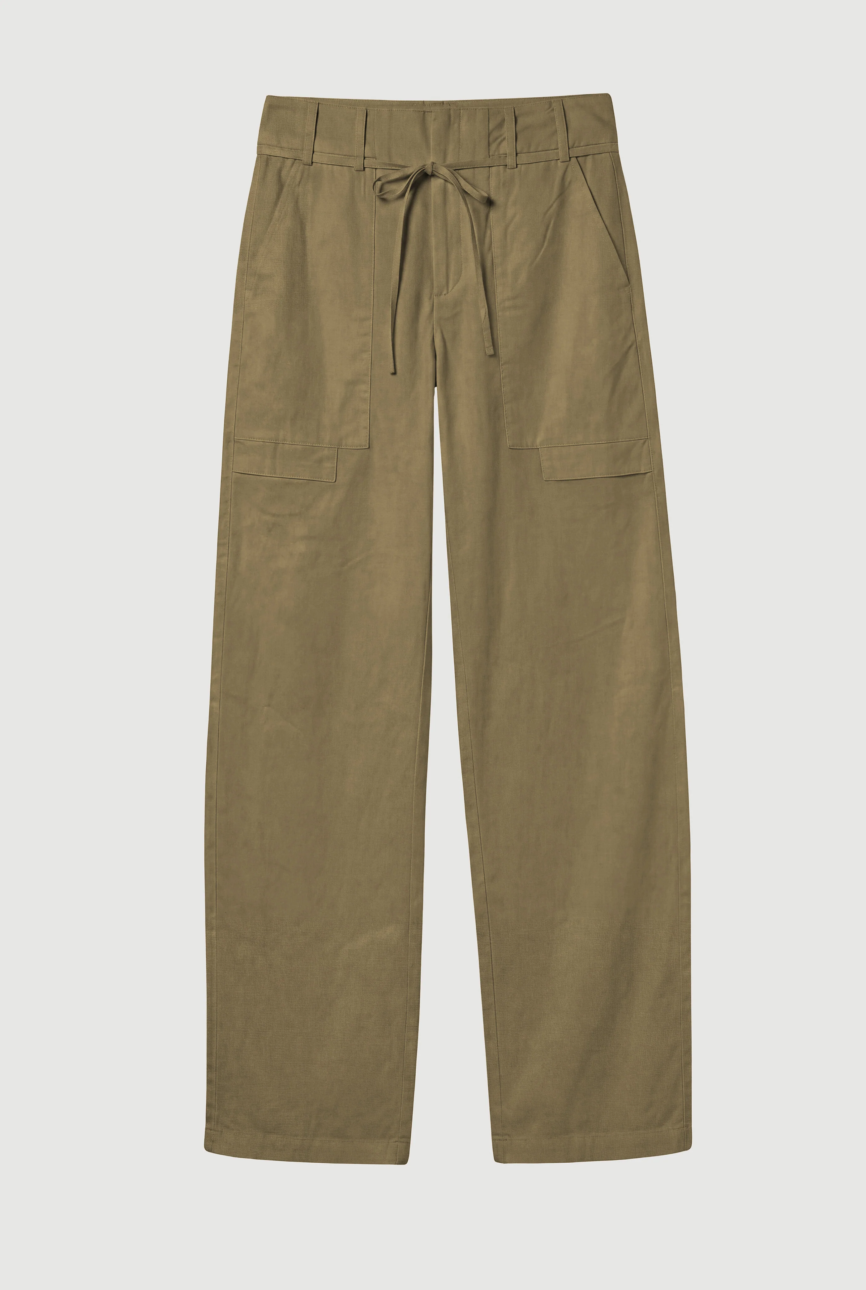 Bekah Exposed-Pocket Cotton Pant - Image 7