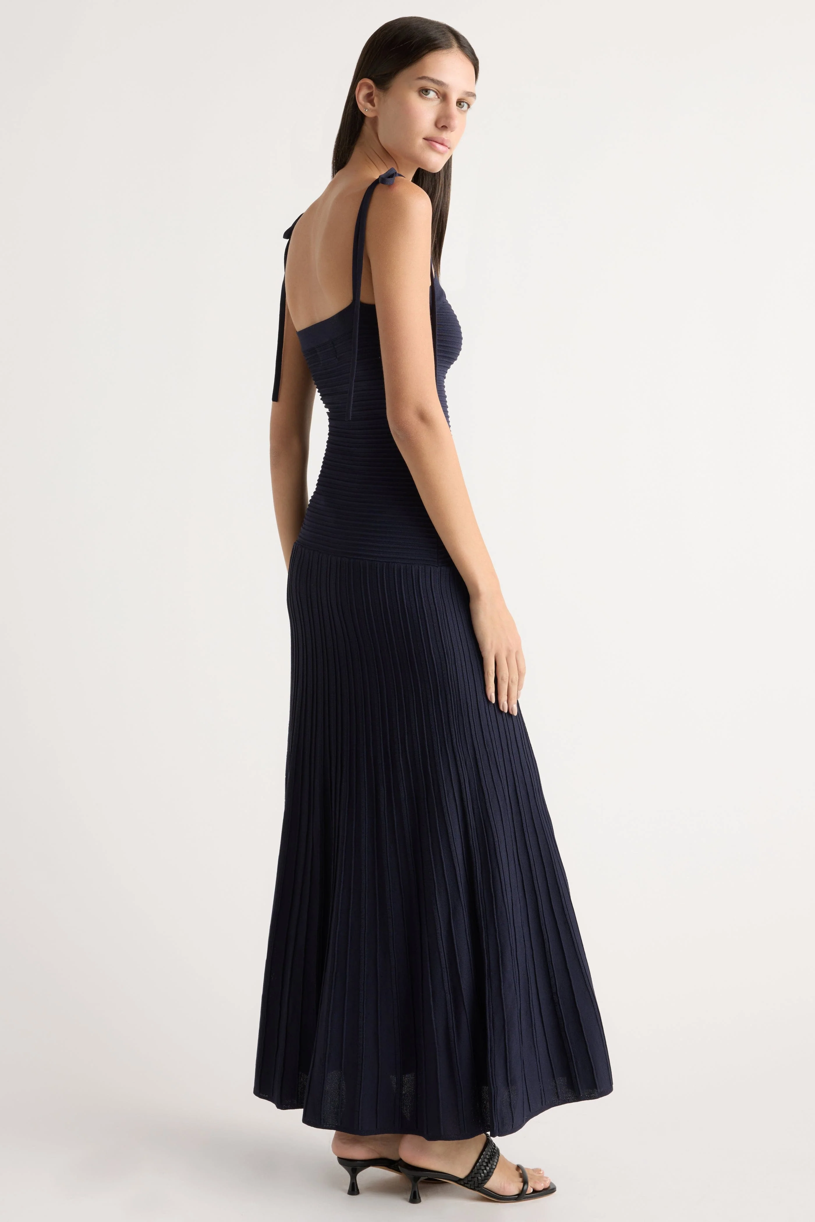 Chan Ottoman-Knit Dress - Image 4