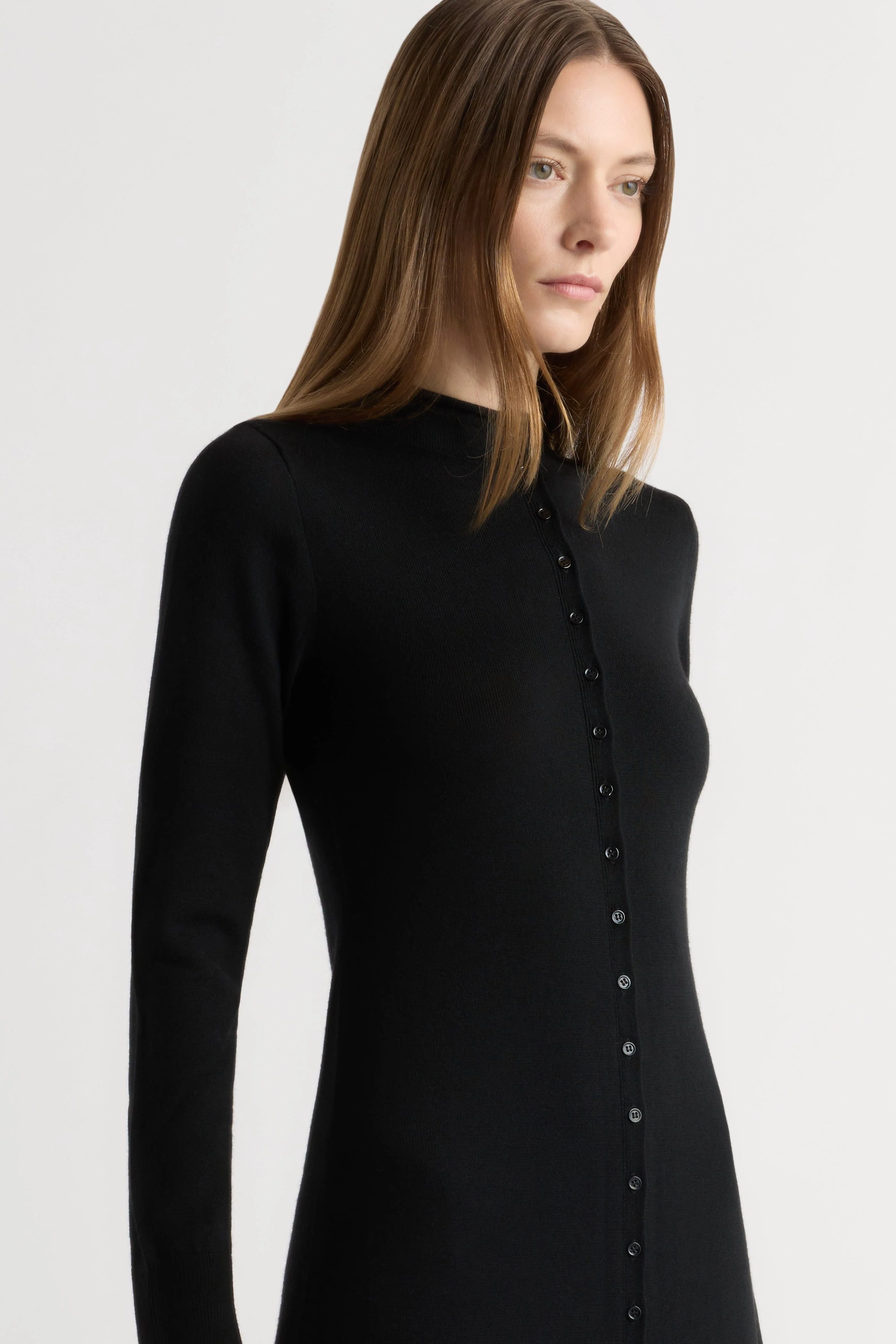 Charu Wool Button Maxi Dress - Image 4