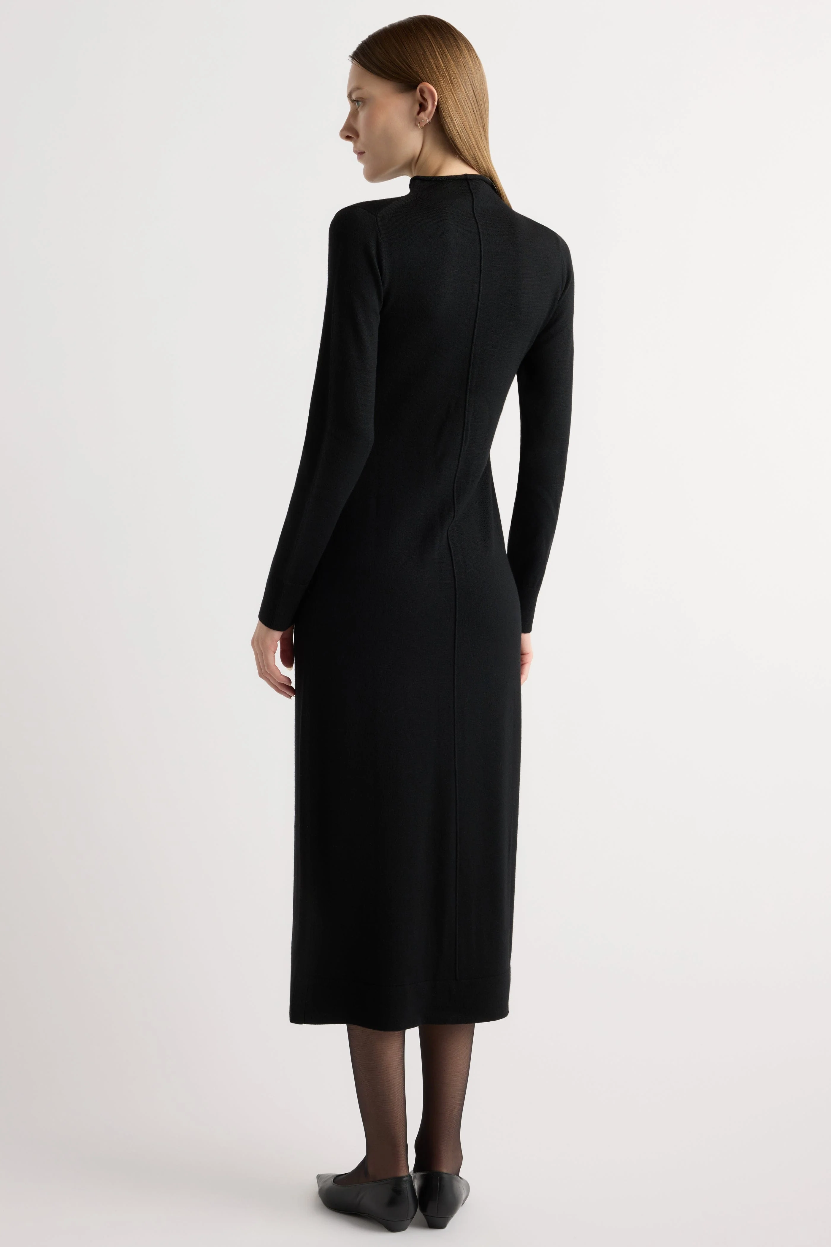 Charu Wool Button Maxi Dress - Image 6