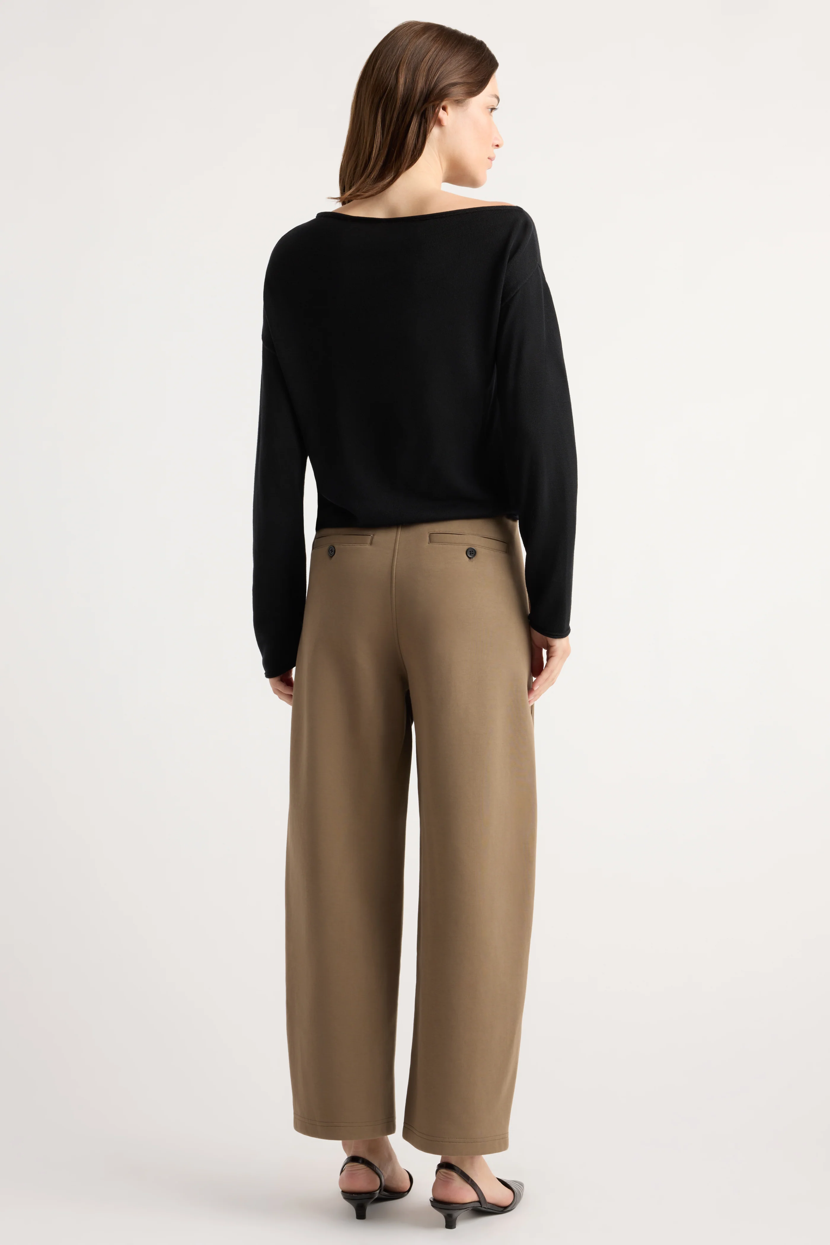 Chase Stretch-Waist Scuba Barrel-Leg Pant - Image 5