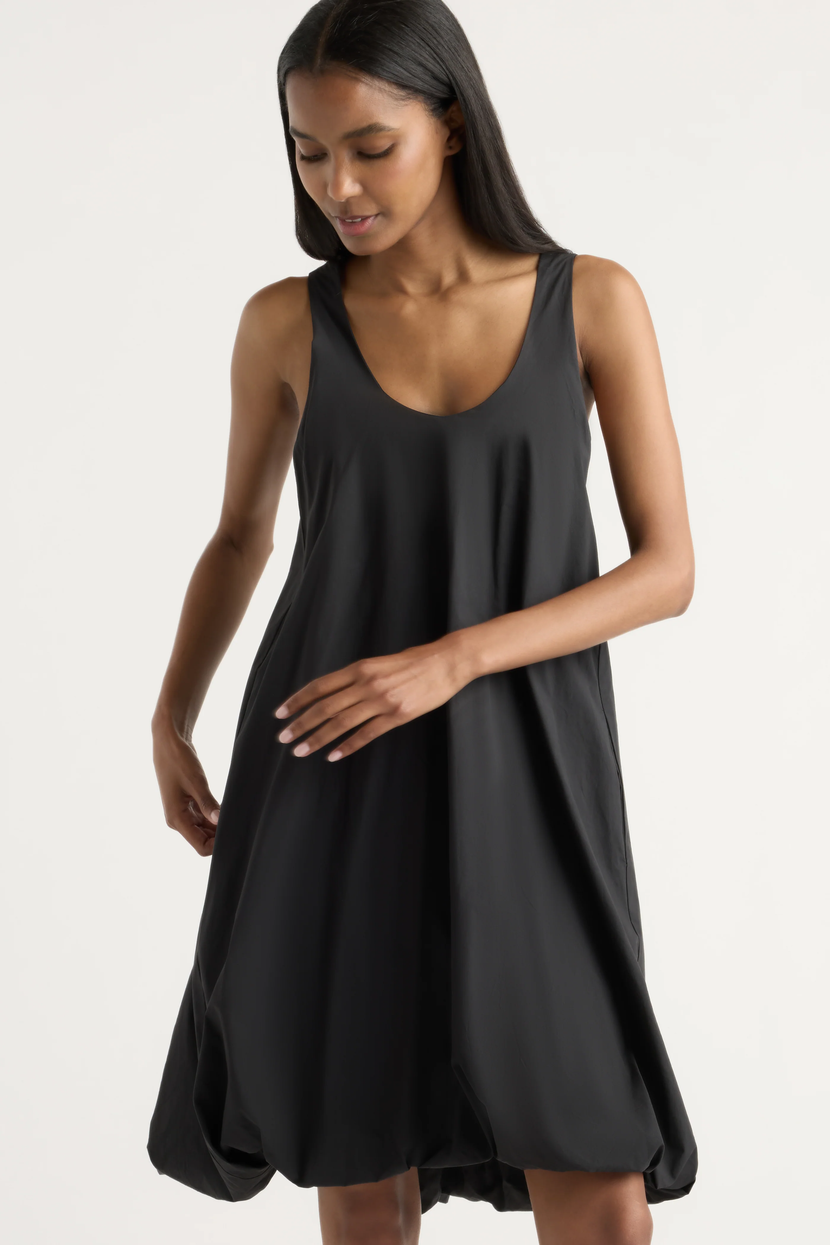 Cosima Hi-Lo Bubble-Hem Dress - Image 3