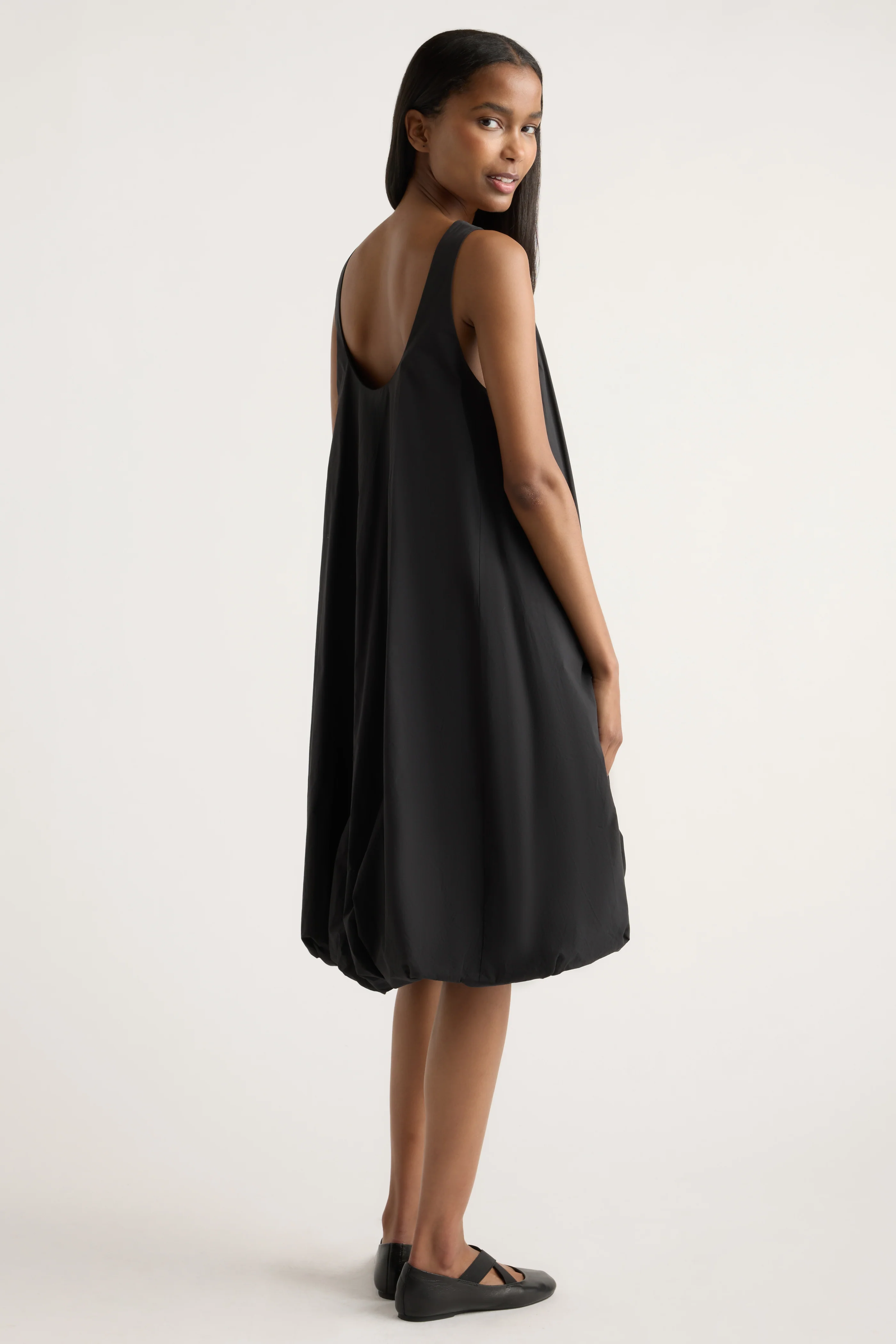 Cosima Hi-Lo Bubble-Hem Dress - Image 4