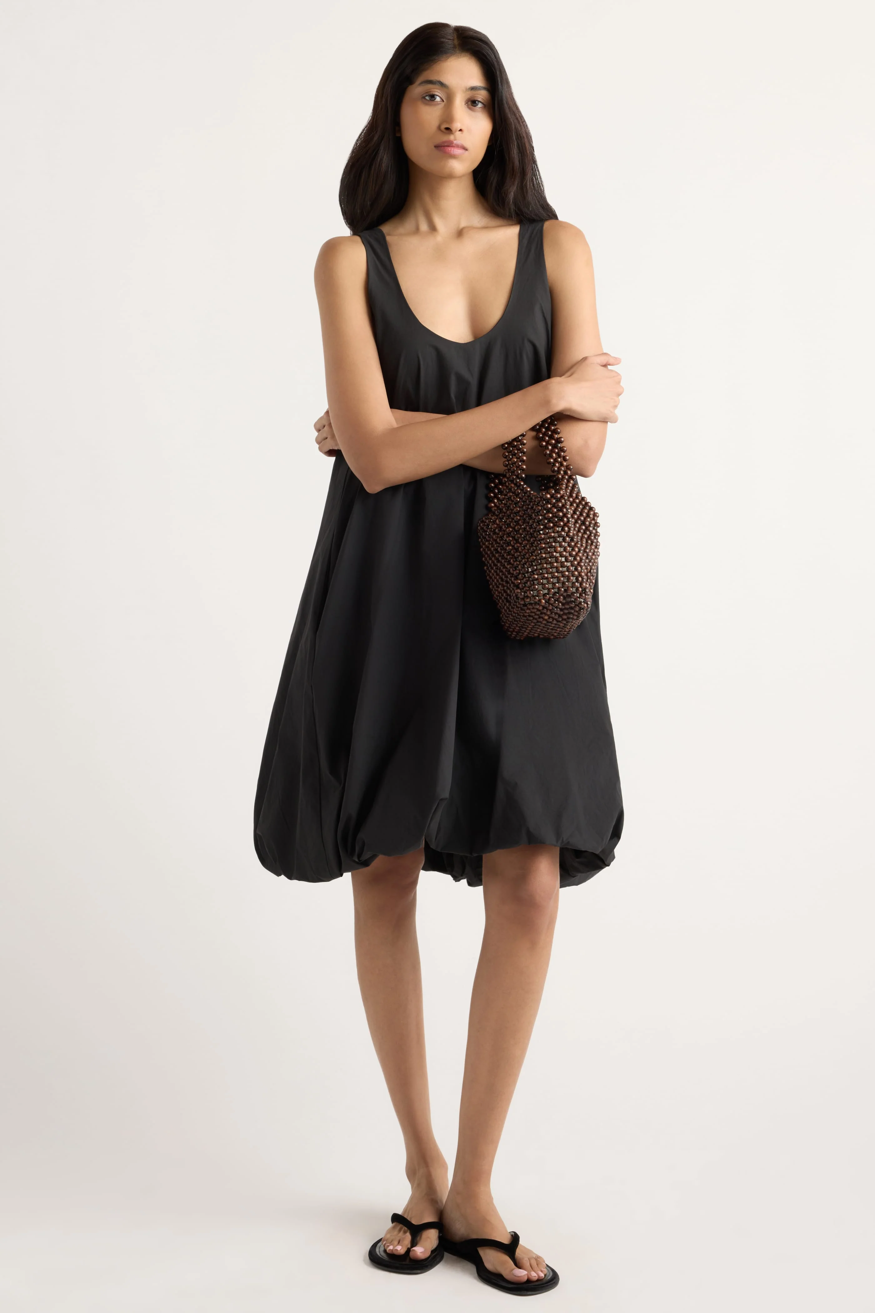 Cosima Hi-Lo Bubble-Hem Dress - Image 7