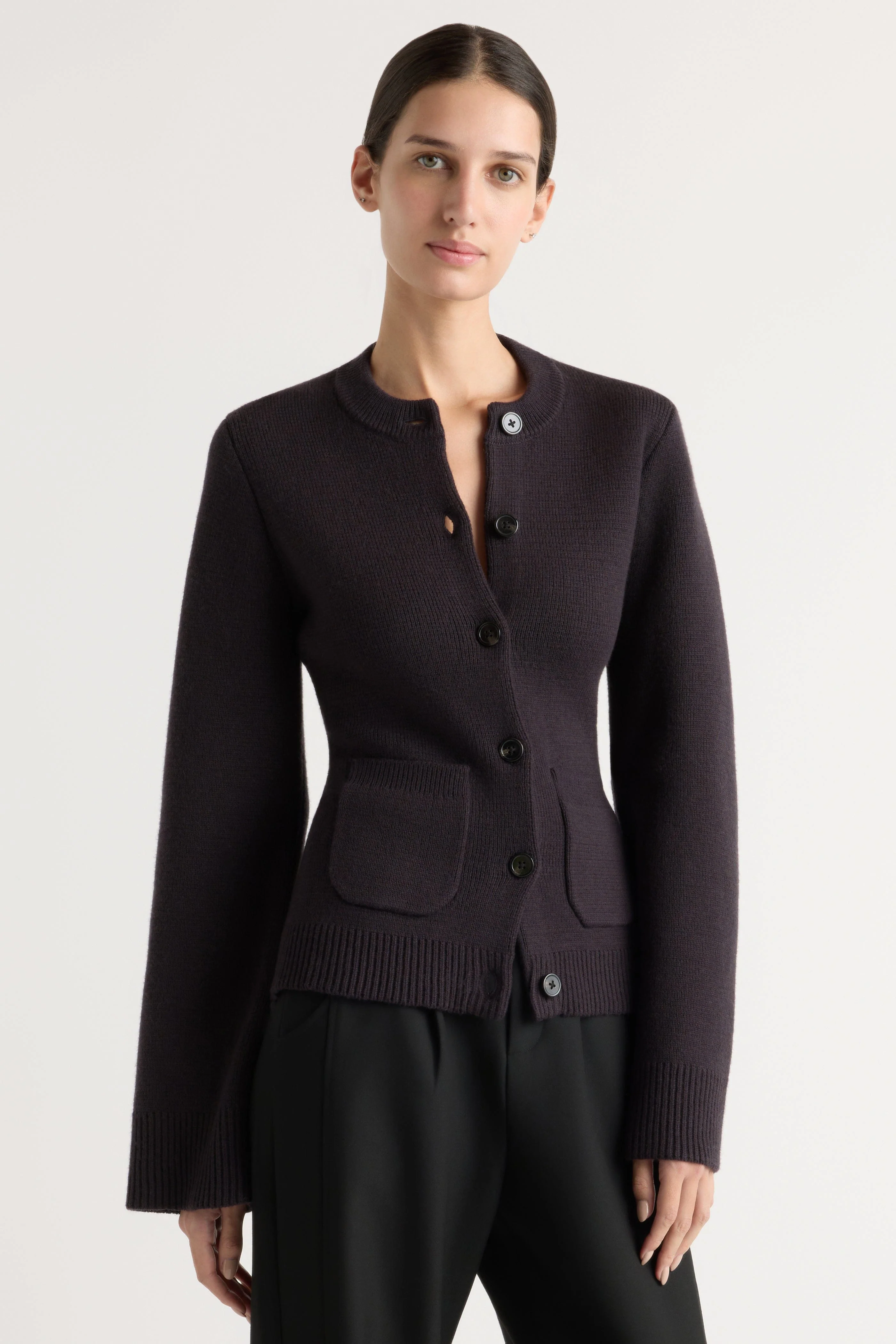 Eames Organic Cotton-Wool Cardigan - Image 2