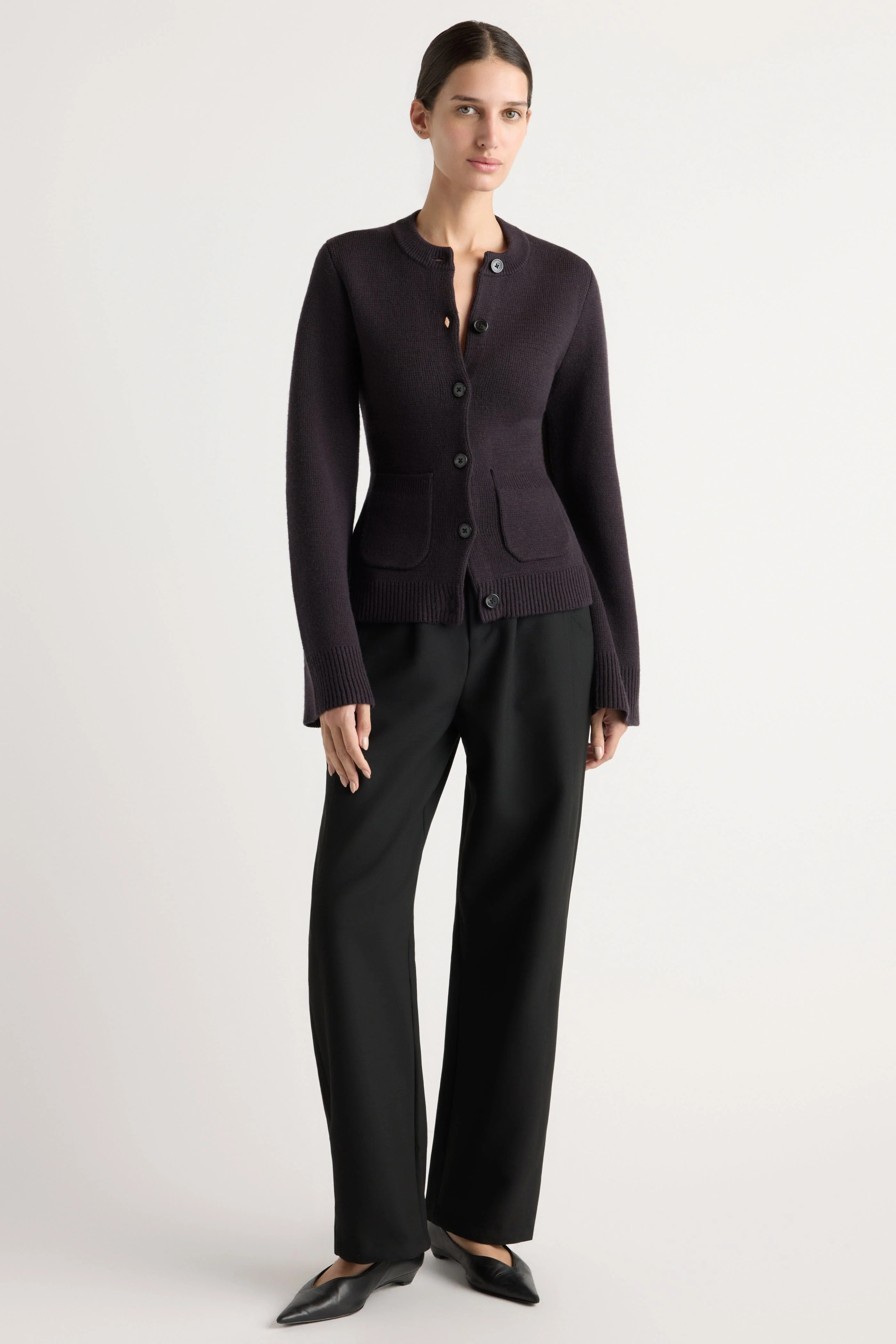 Eames Organic Cotton-Wool Cardigan - Image 3