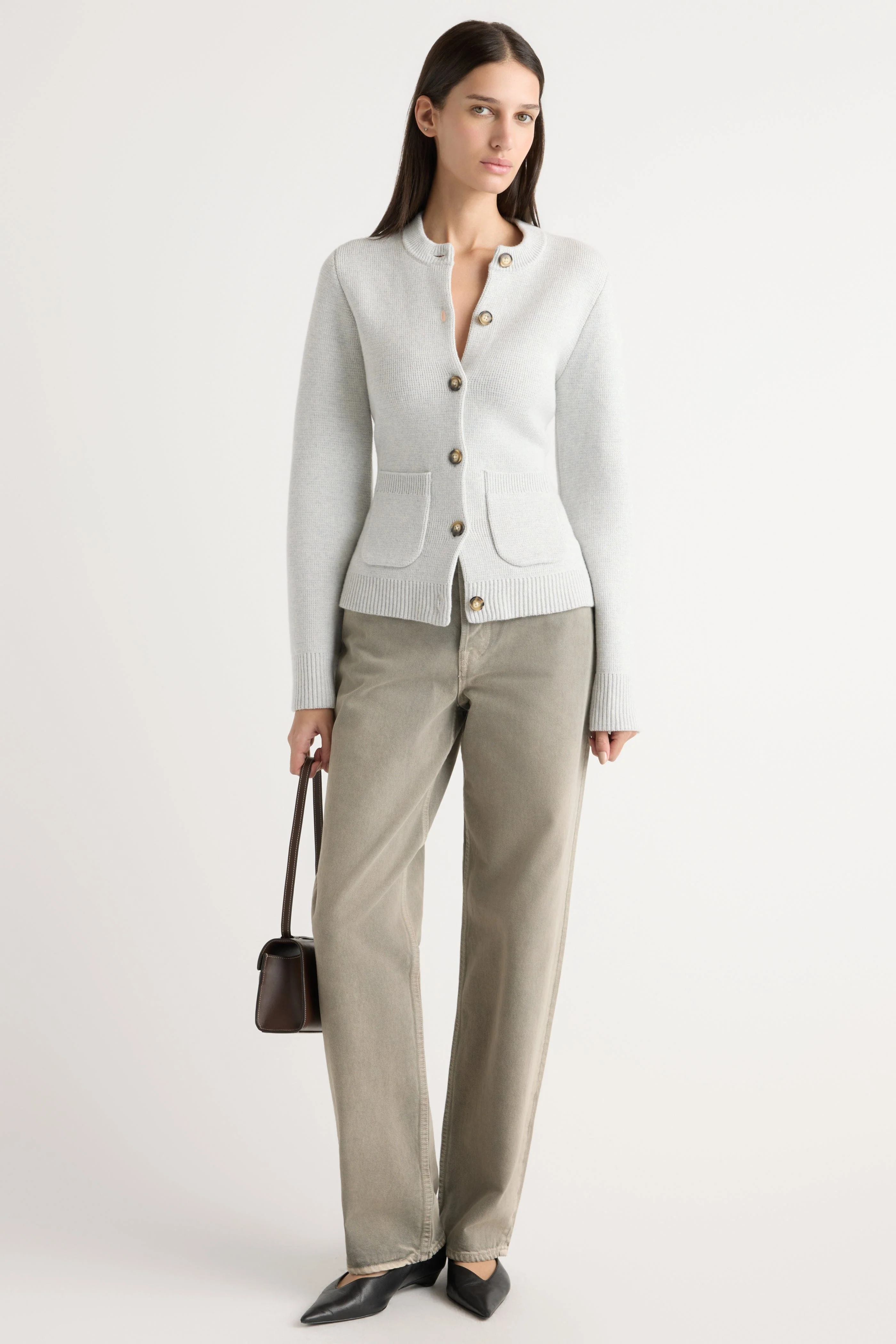 Eames Organic Cotton-Wool Cardigan - Image 3
