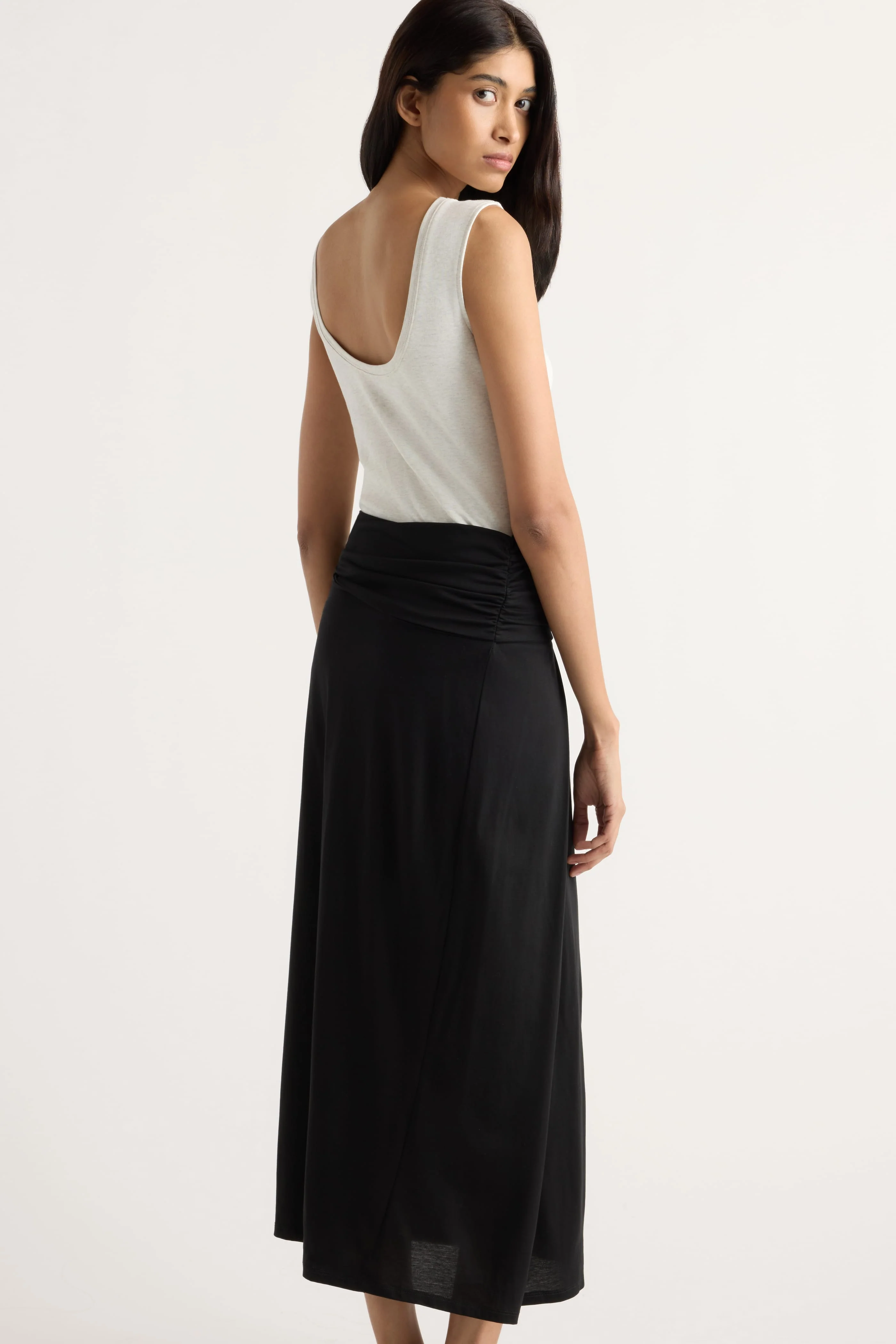 Elke Tie-Waist Maxi Skirt - Image 8