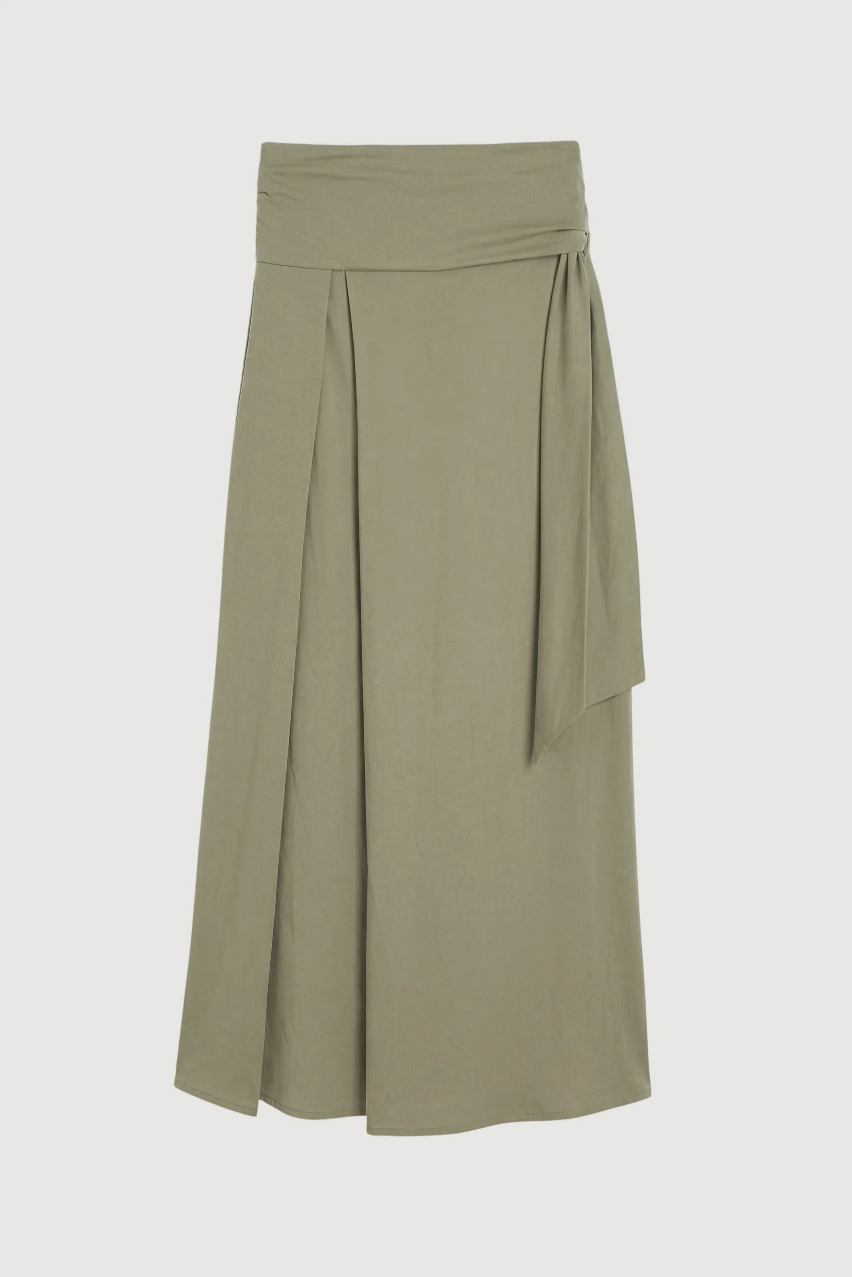 Elke Tie-Waist Maxi Skirt - Image 11