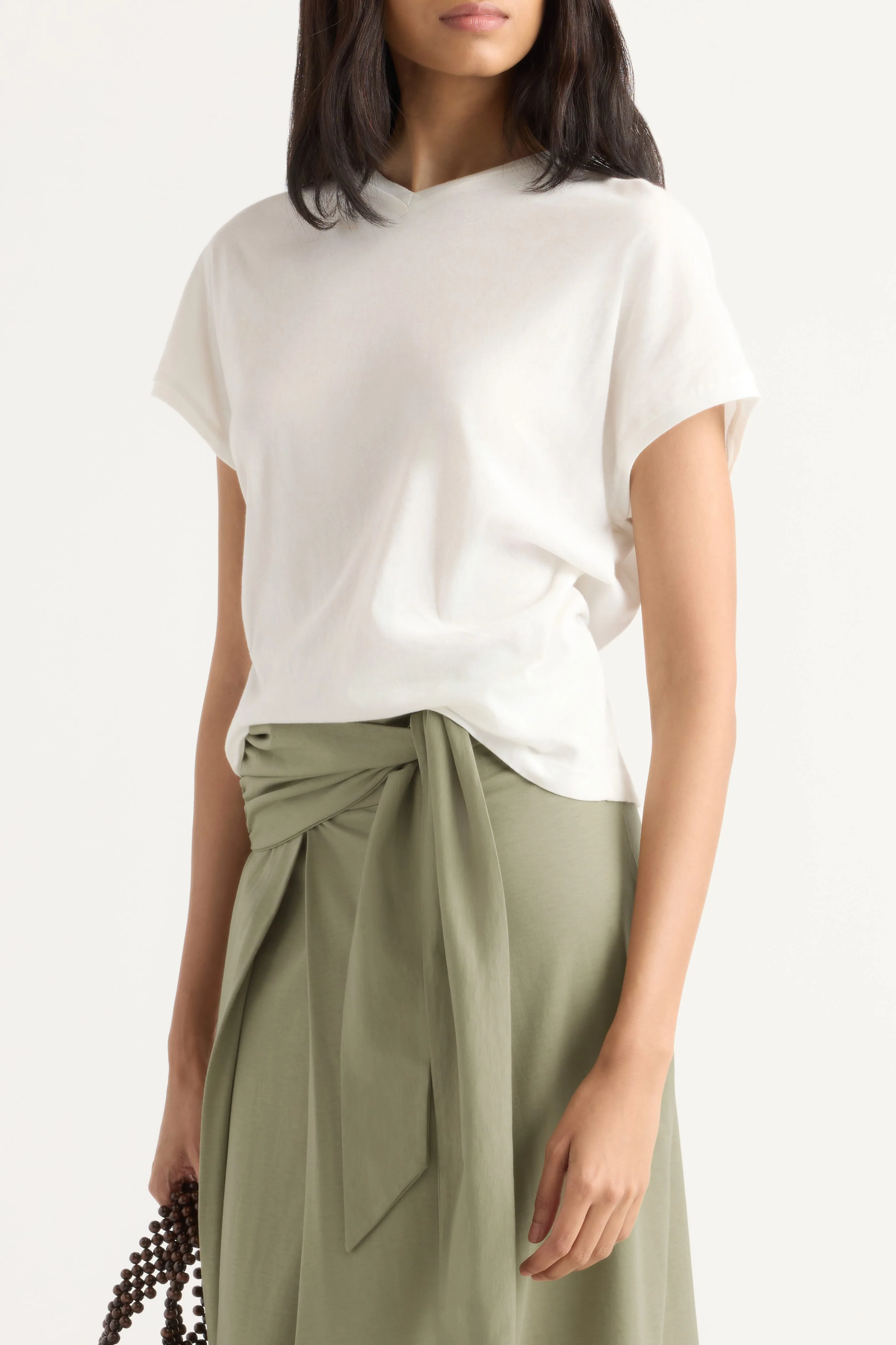 Elke Tie-Waist Maxi Skirt - Image 4