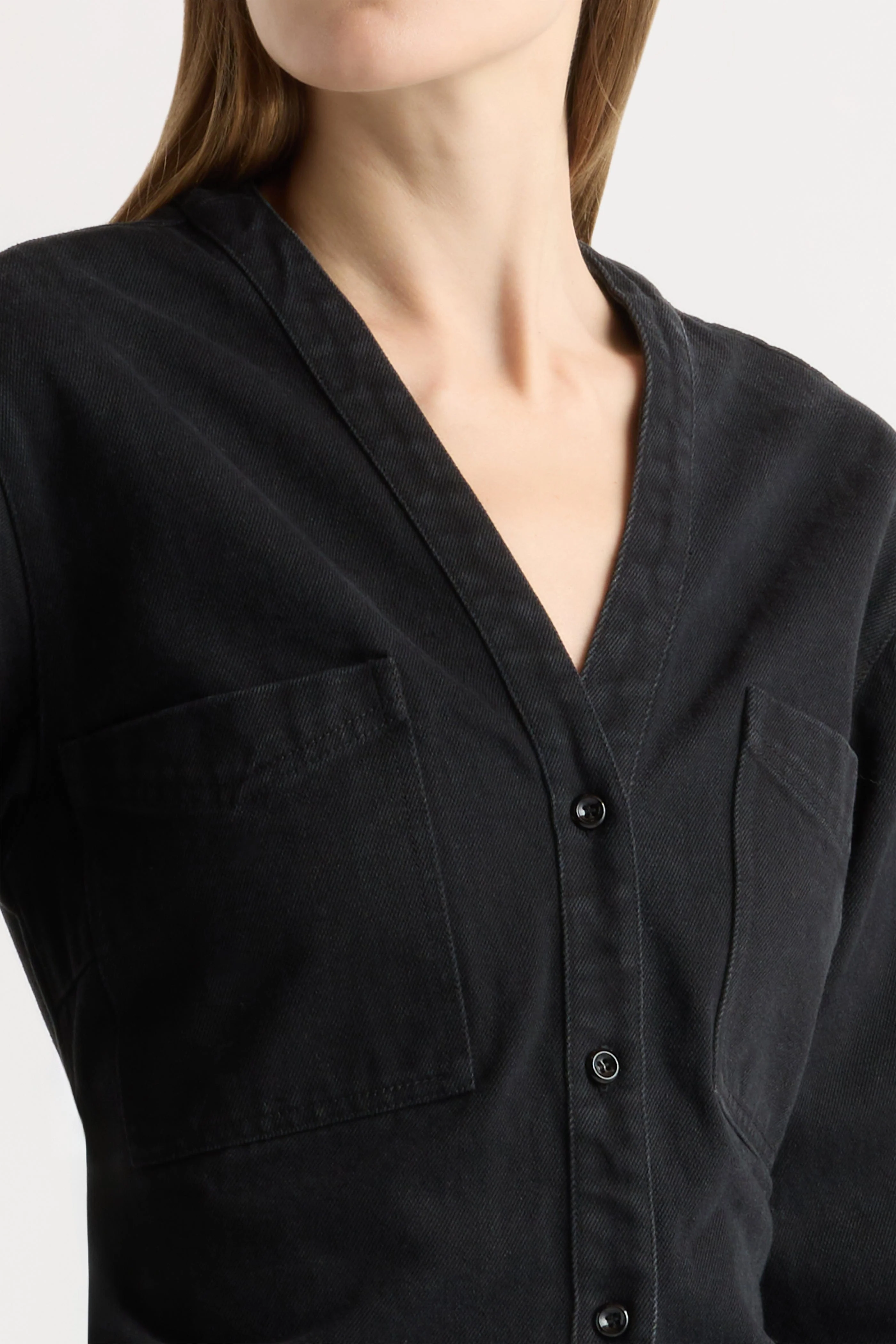 Emmett Cinch-Waist Denim Jacket - Image 10