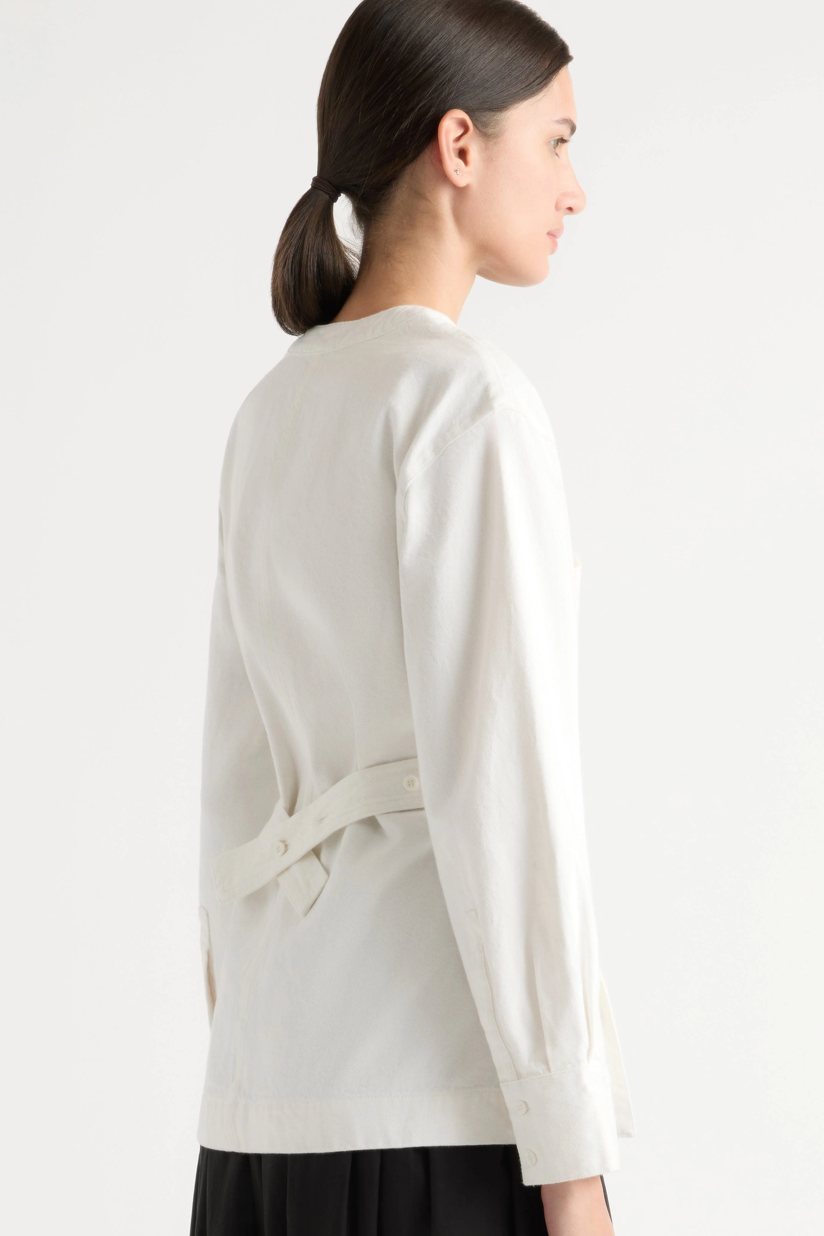 Emmett Cinch-Waist Denim Jacket - Image 6