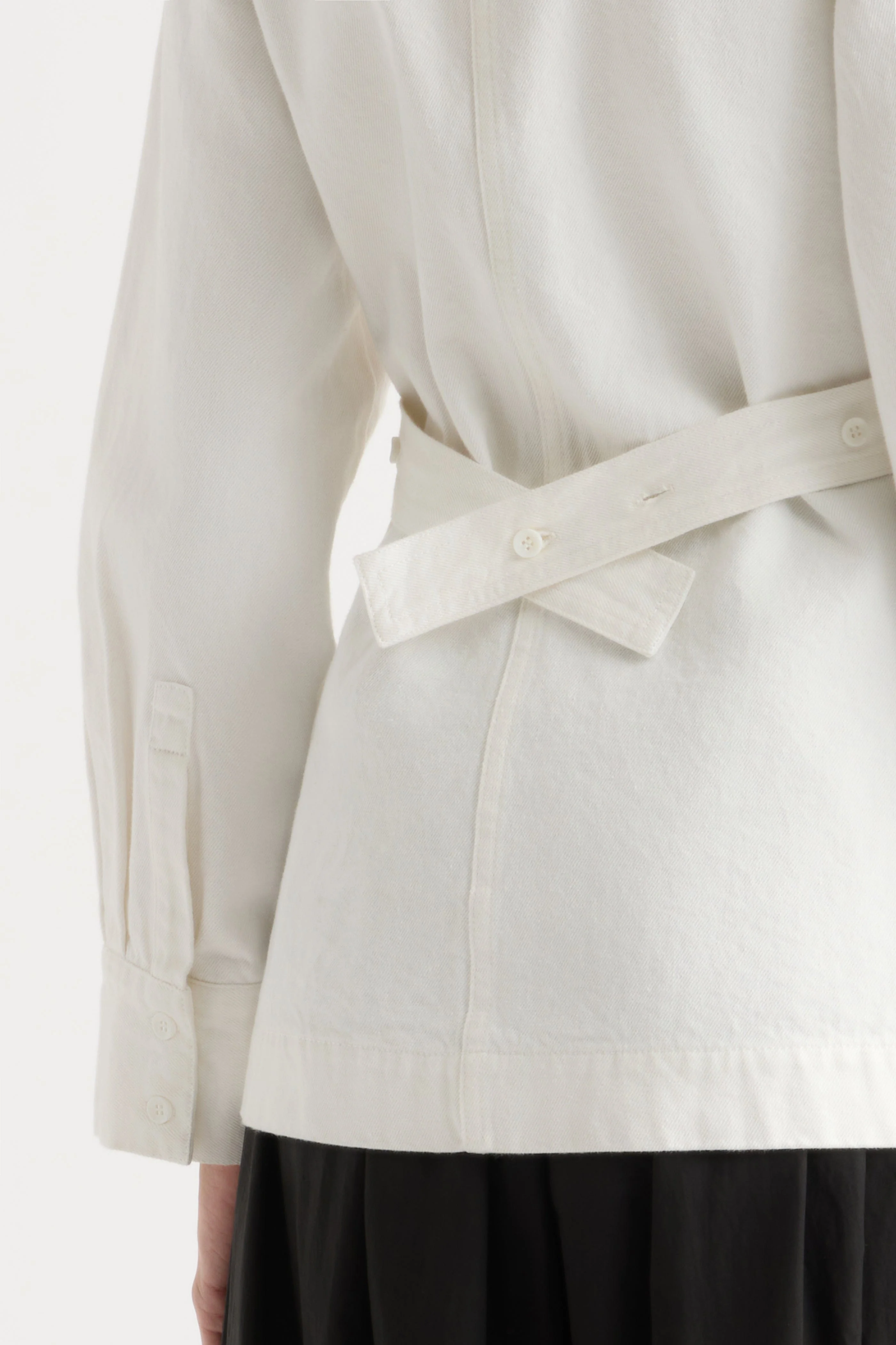 Emmett Cinch-Waist Denim Jacket - Image 7