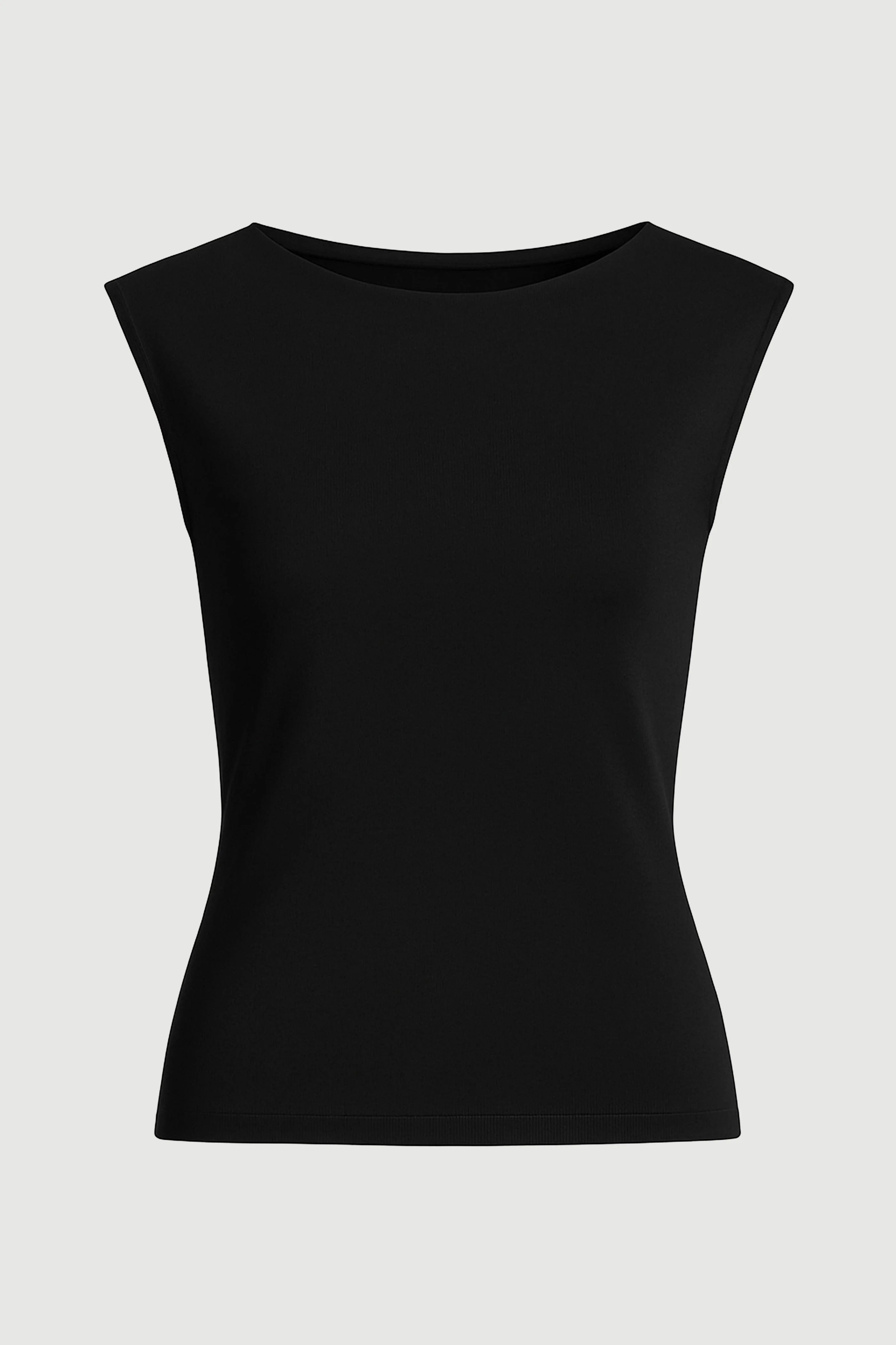 Esme Sleeveless Slit-Neck Tank - Image 14