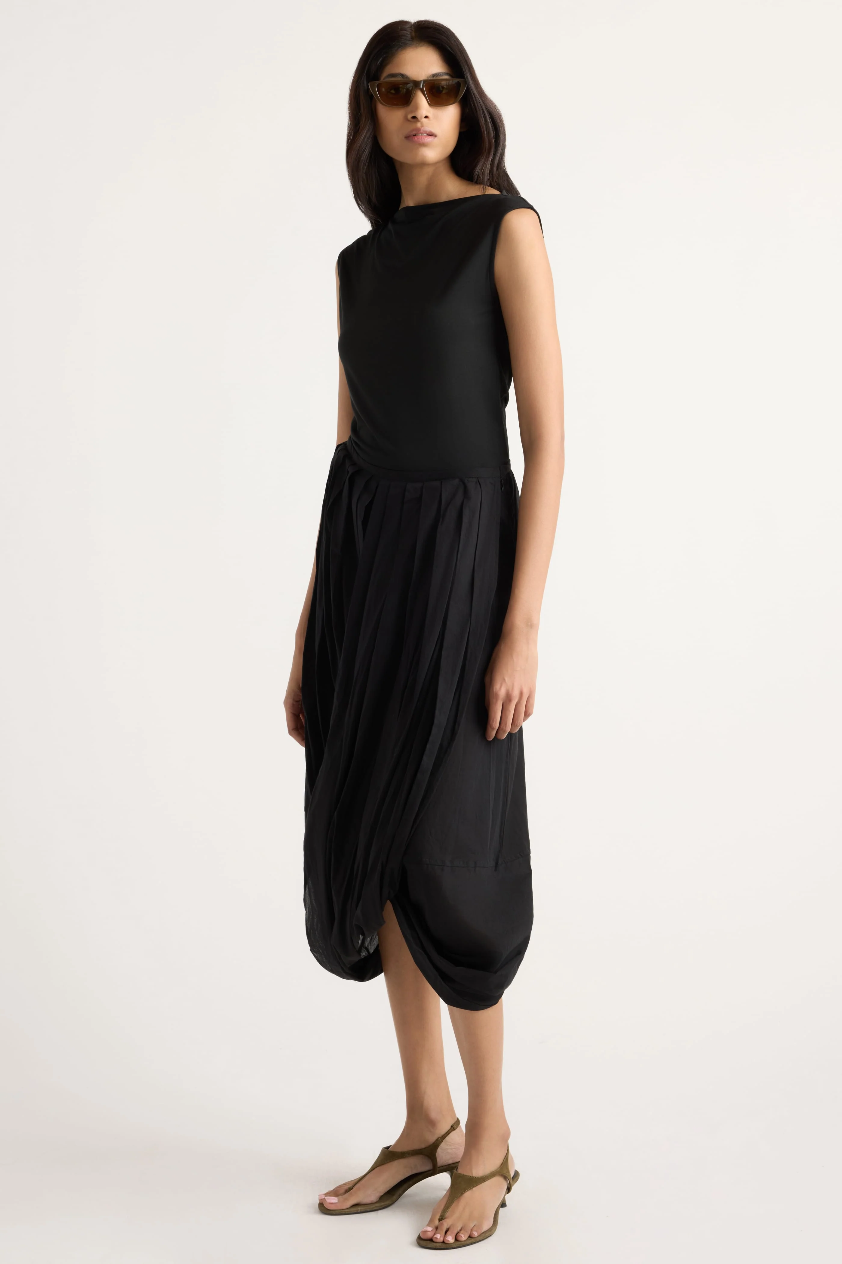 Esme Sleeveless Slit-Neck Tank - Image 3