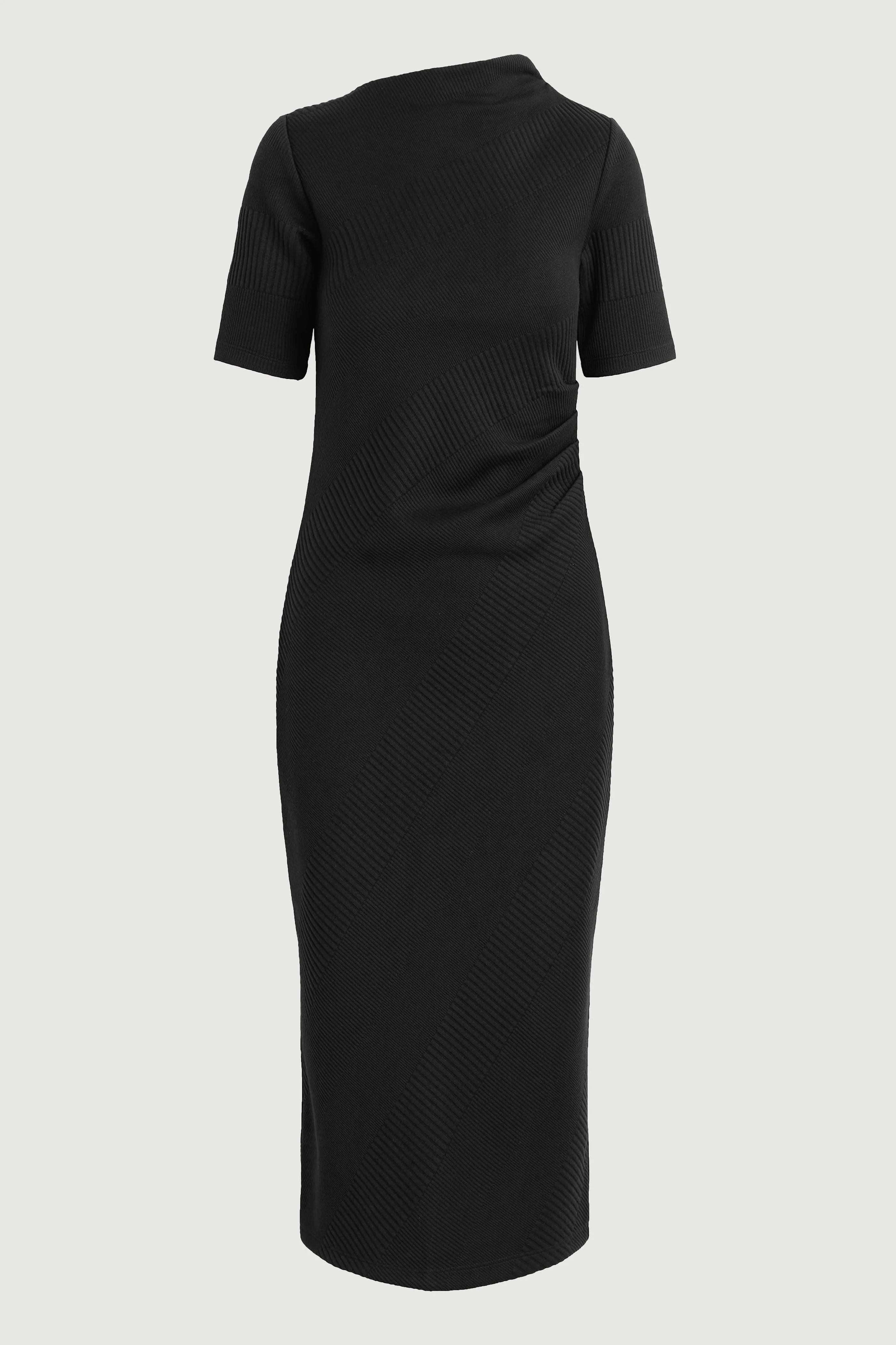 Evie Ribbed-Knit Jersey Dress (Petite) - Image 2