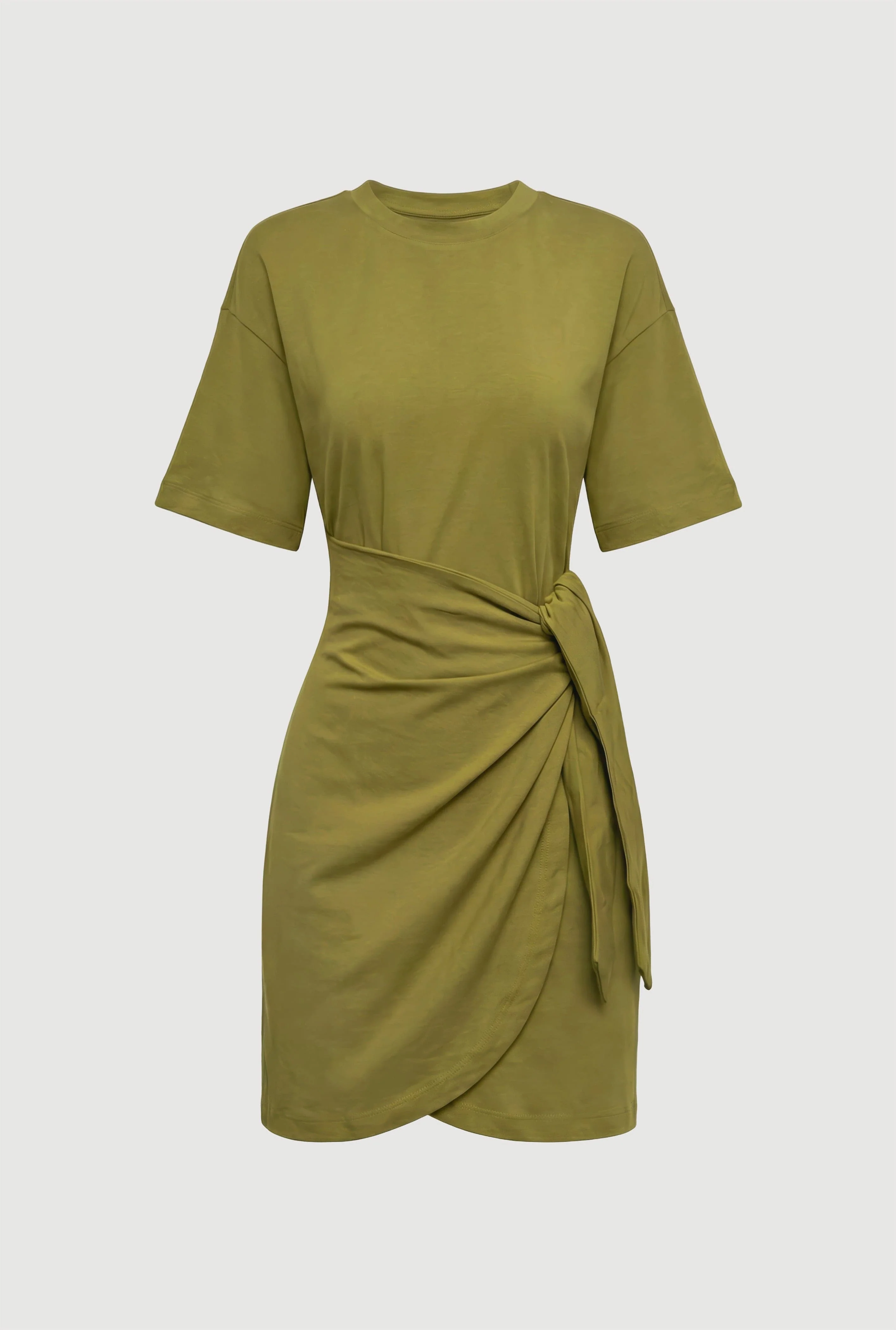 Fallon Organic Cotton T-Shirt Wrap Dress - Image 8
