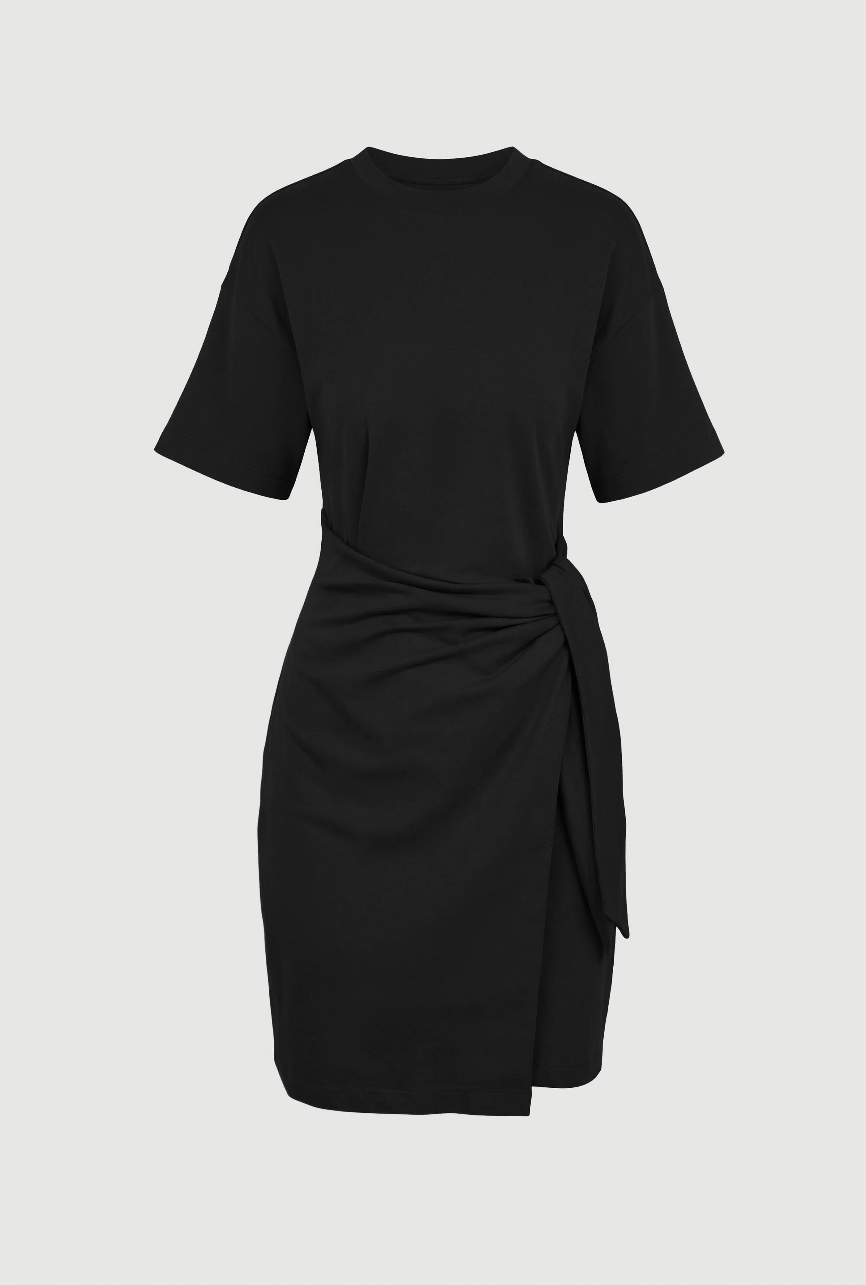 Fallon Organic Cotton T-Shirt Wrap Dress - Image 7