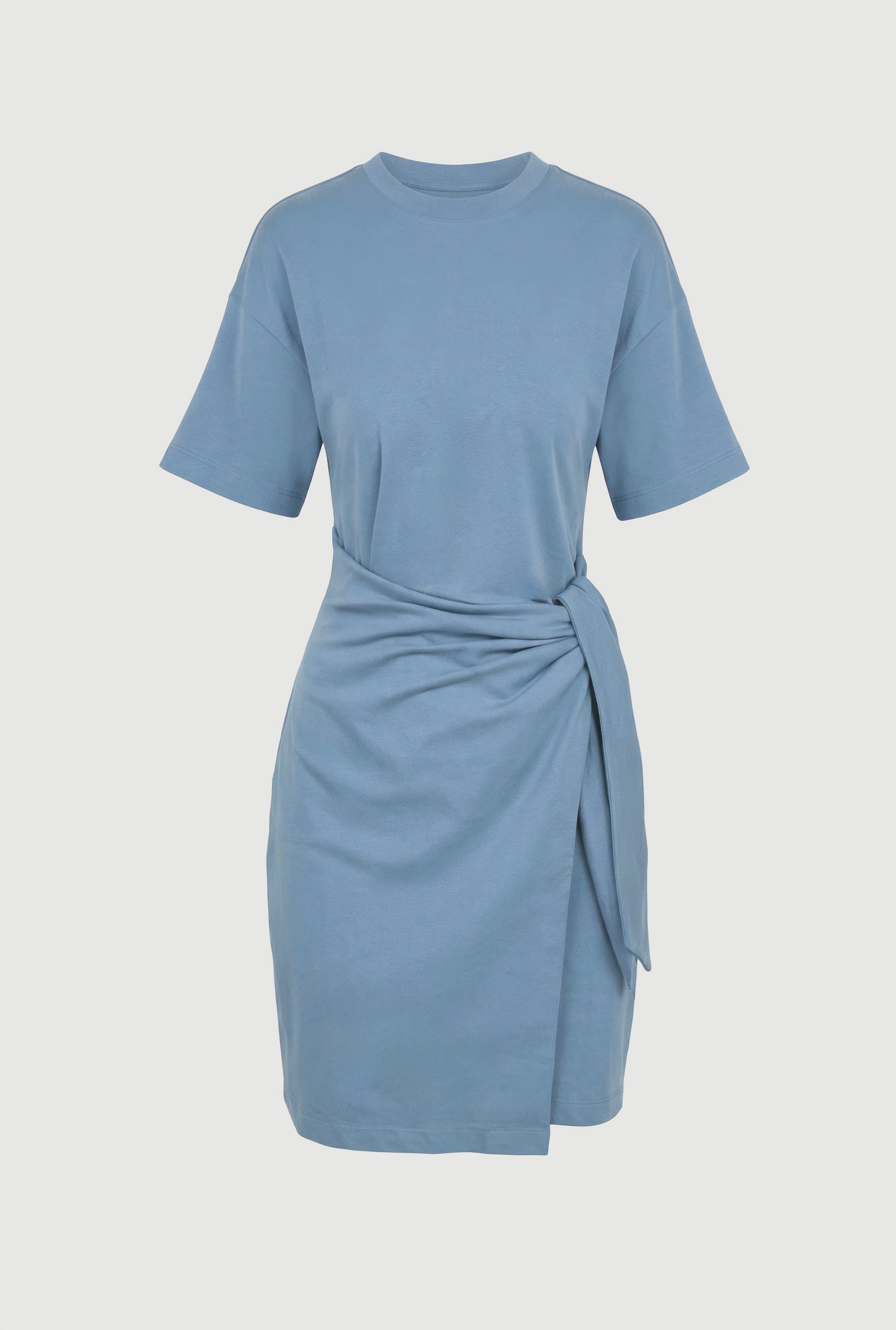 Fallon Organic Cotton T-Shirt Wrap Dress - Image 8