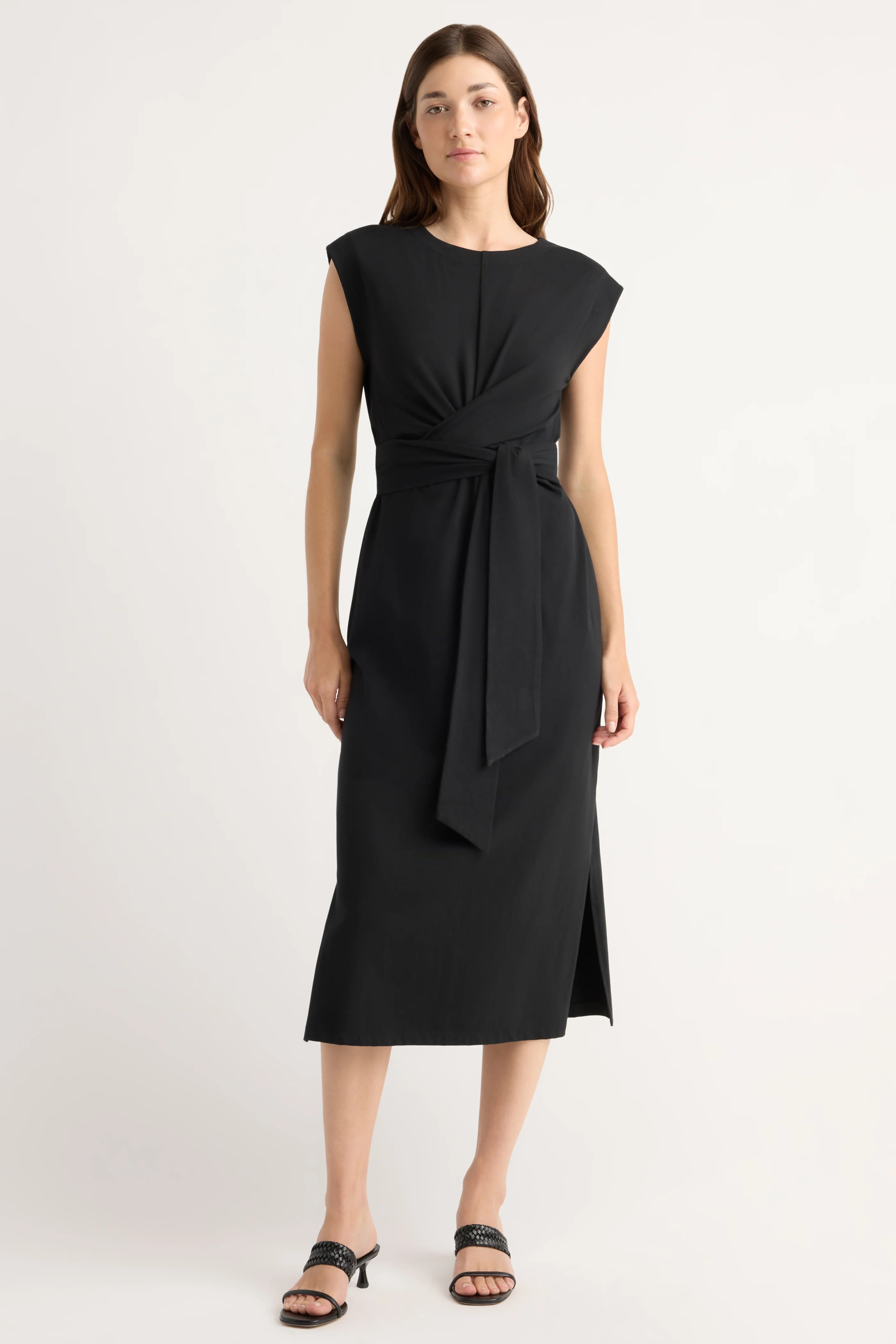 Fei Tie-Front Organic Cotton Dress - Image 4