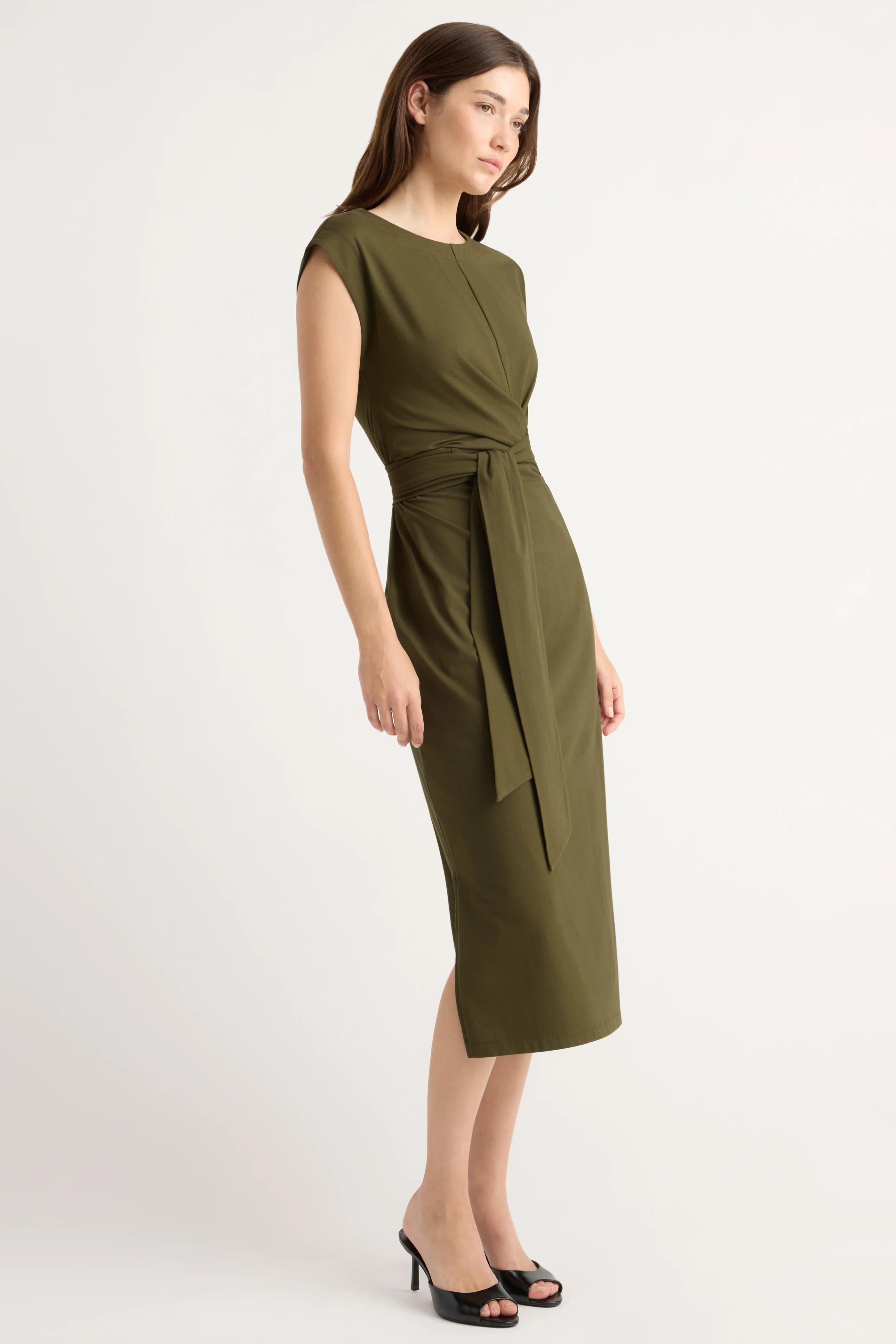 Fei Tie-Front Organic Cotton Dress - Image 4