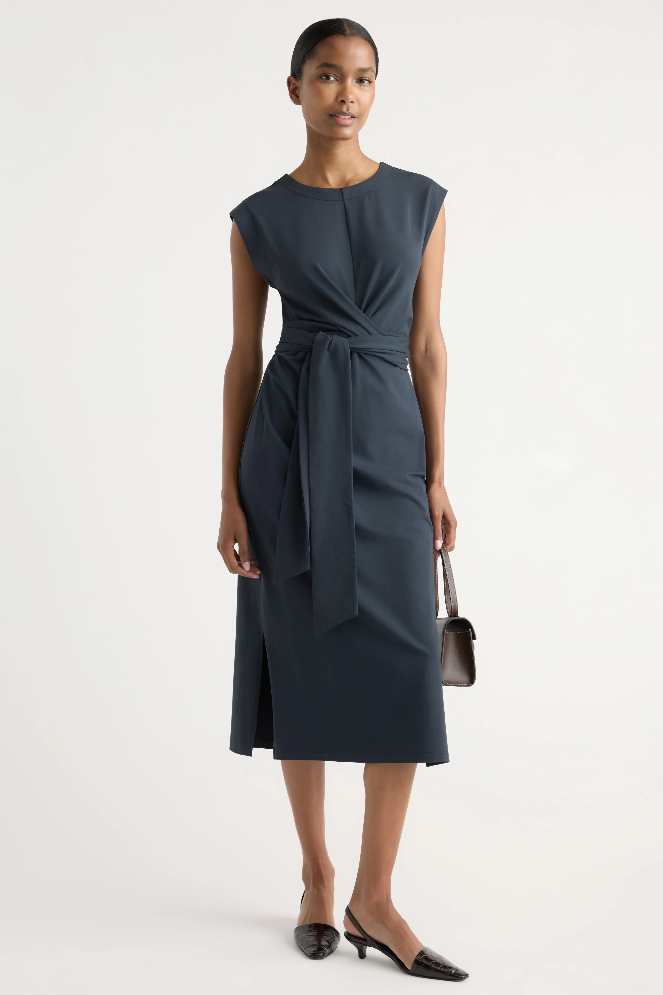 Fei Tie-Front Organic Cotton Dress - Image 4
