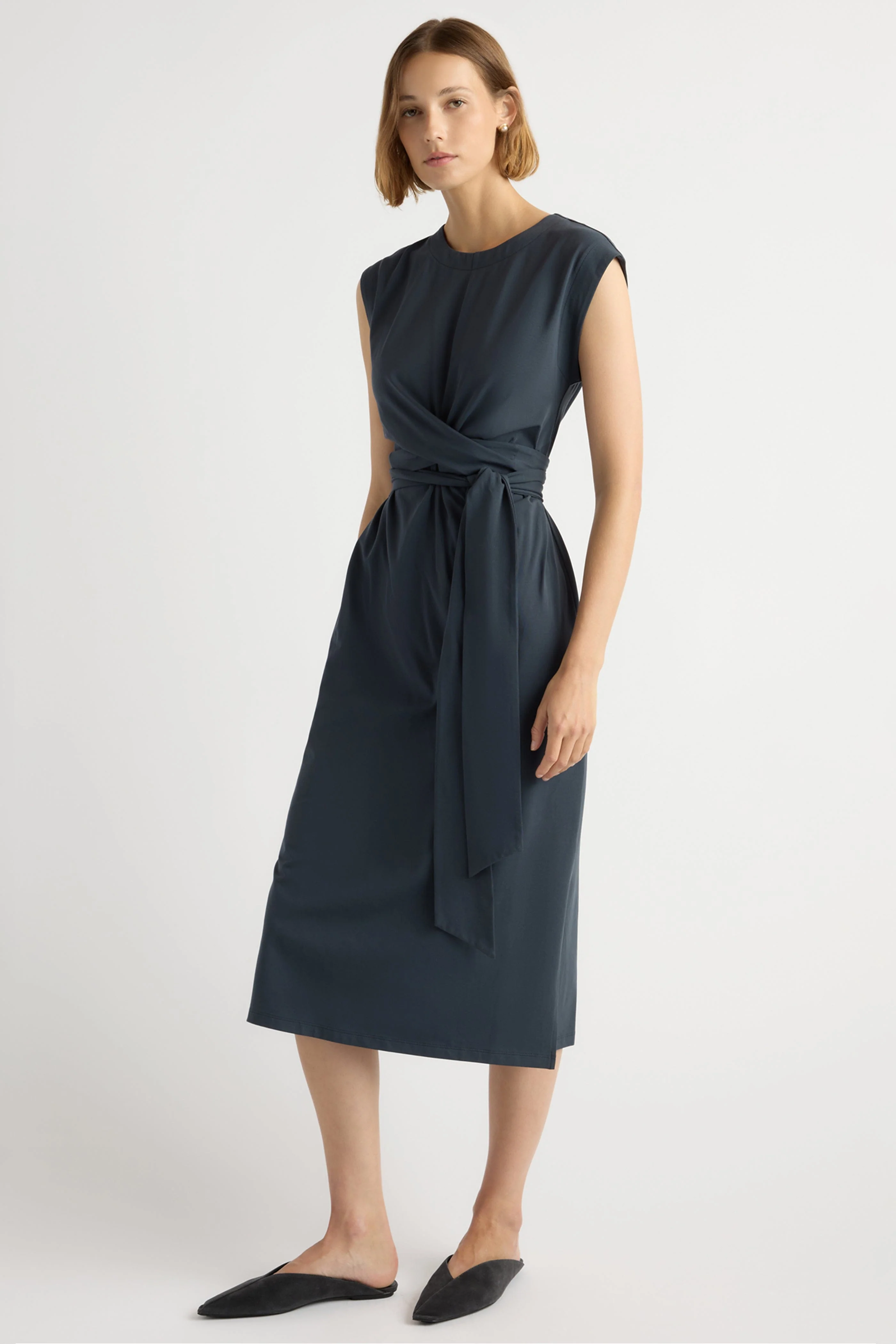 Fei Tie-Front Organic Cotton Dress - Image 5