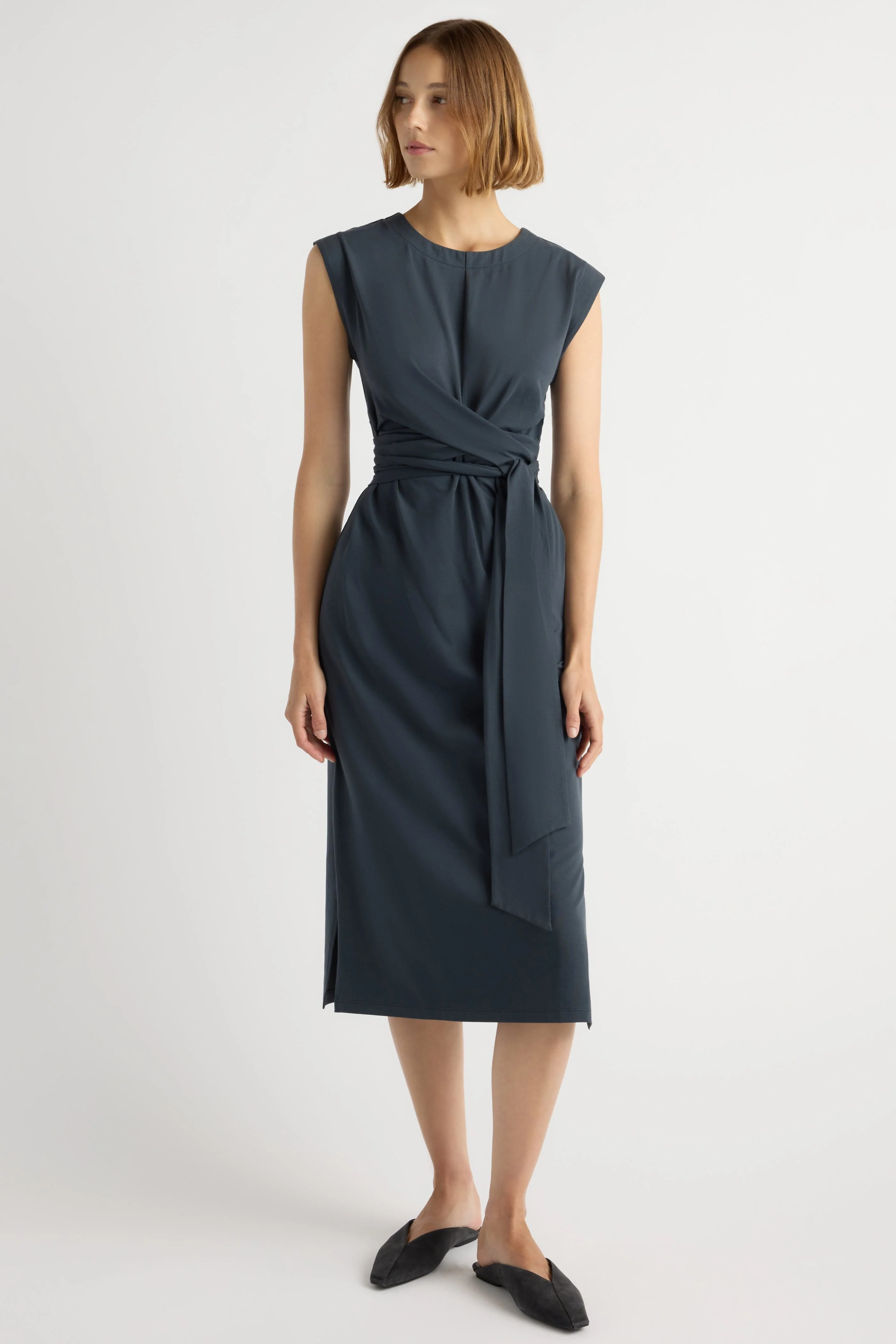 Fei Tie-Front Organic Cotton Dress - Image 7