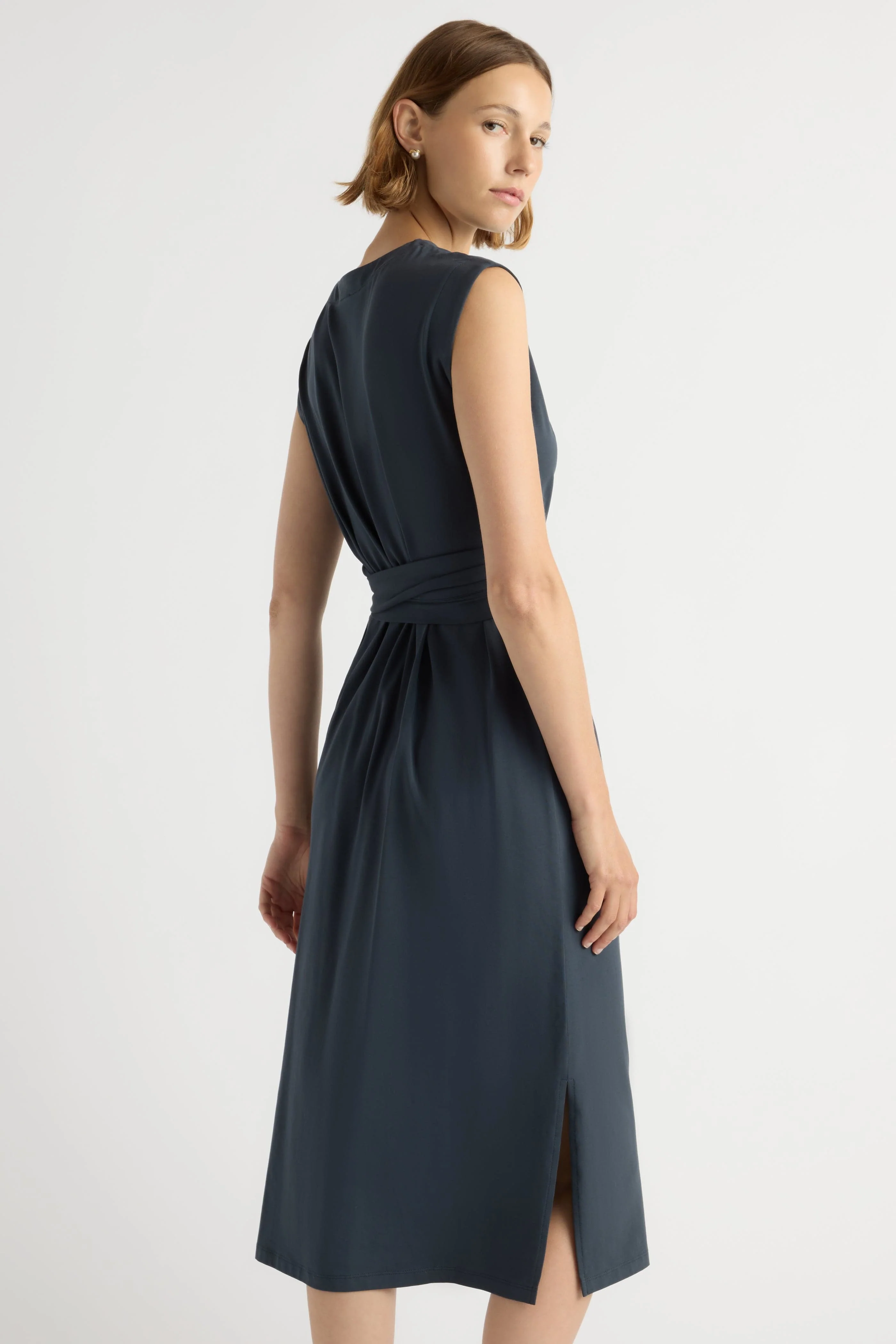 Fei Tie-Front Organic Cotton Dress - Image 9