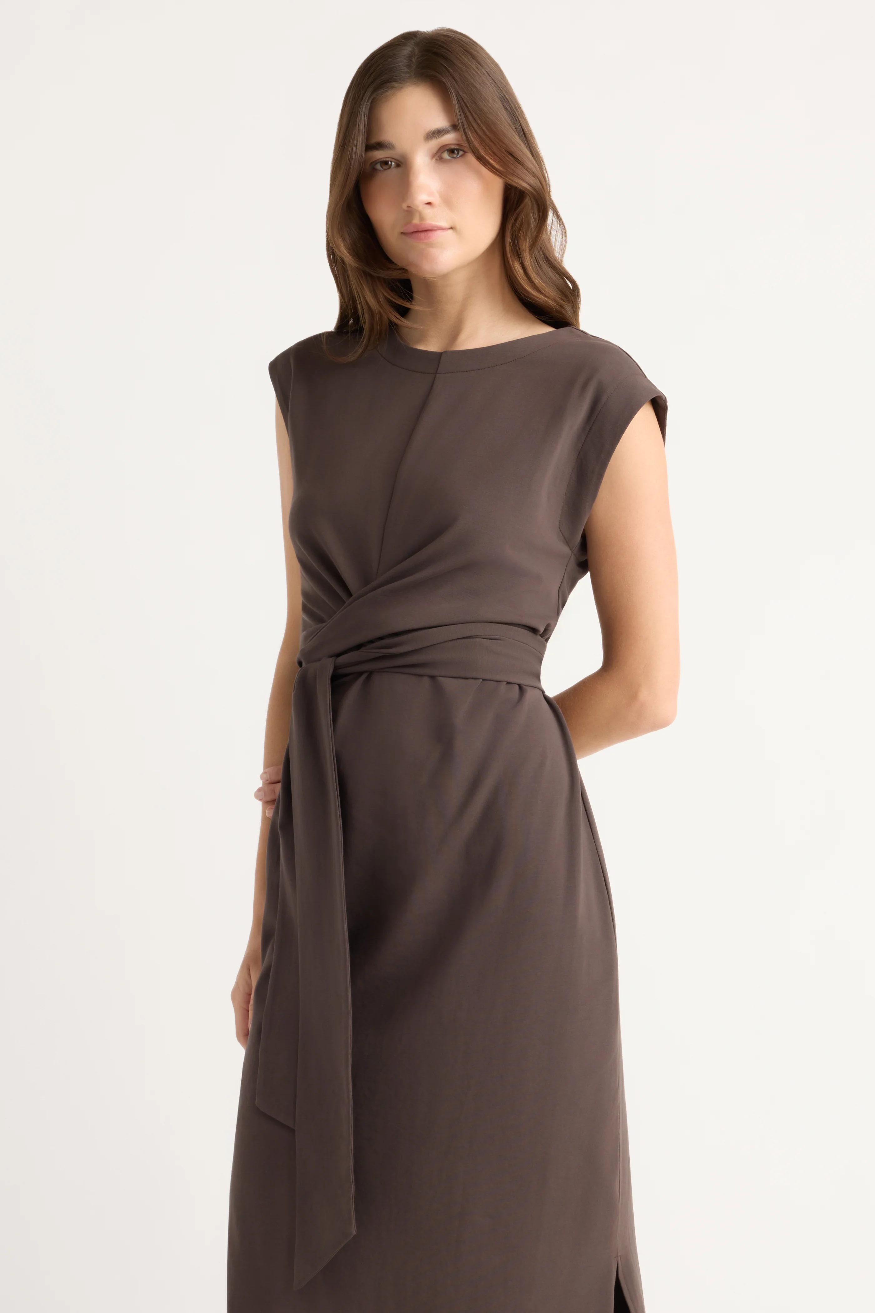 Fei Tie-Front Organic Cotton Dress - Image 3