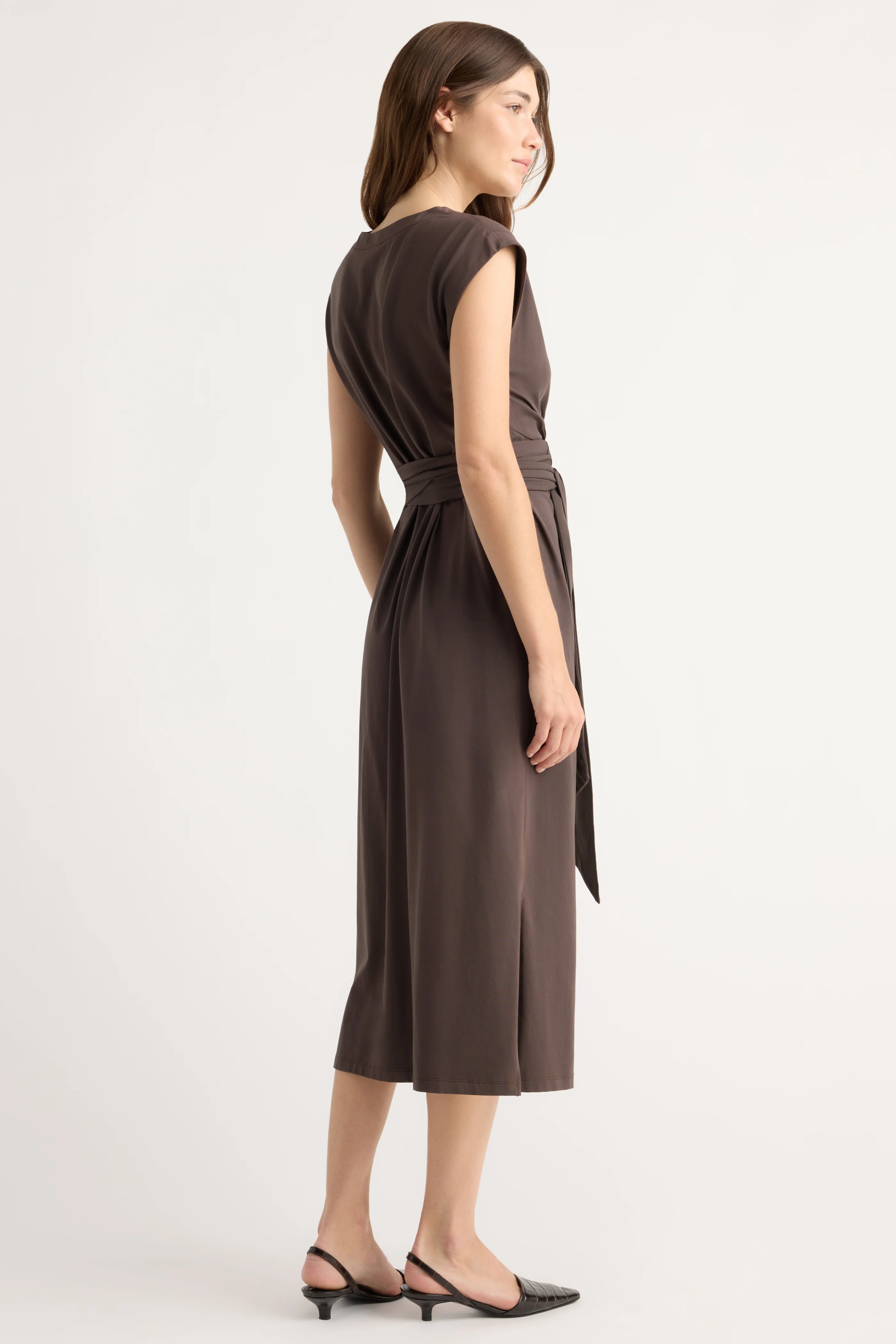 Fei Tie-Front Organic Cotton Dress - Image 4