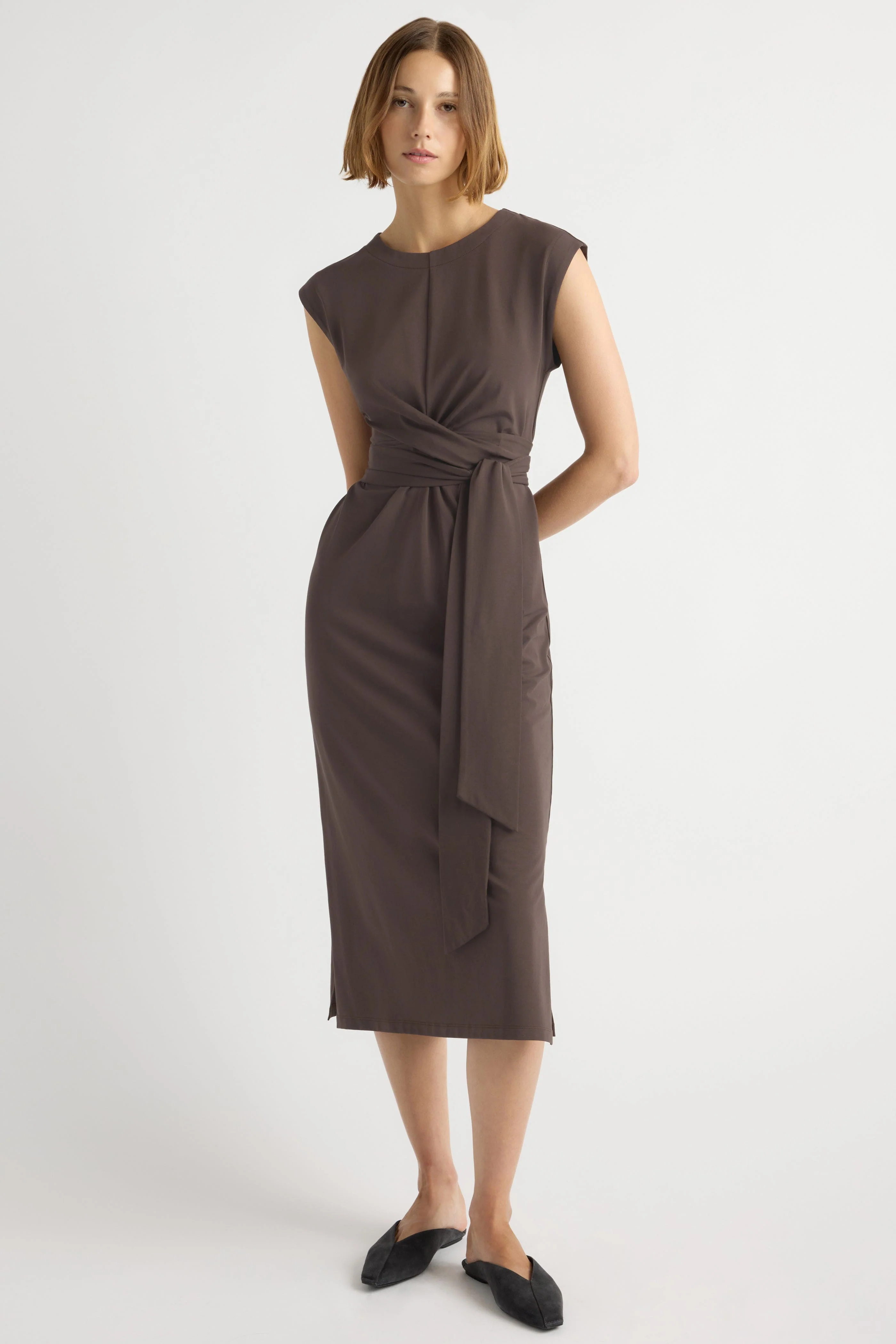Fei Tie-Front Organic Cotton Dress - Image 8