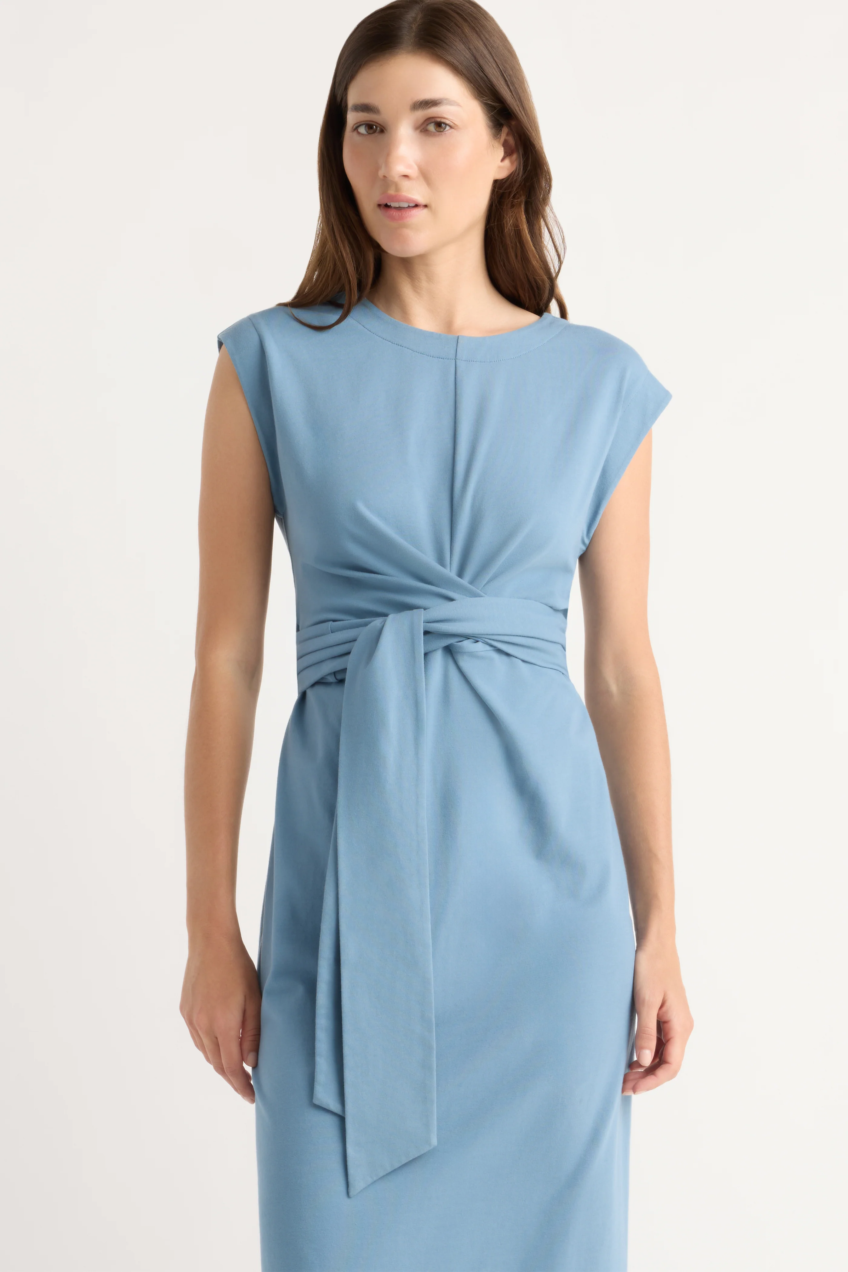 Fei Tie-Front Organic Cotton Dress - Image 3