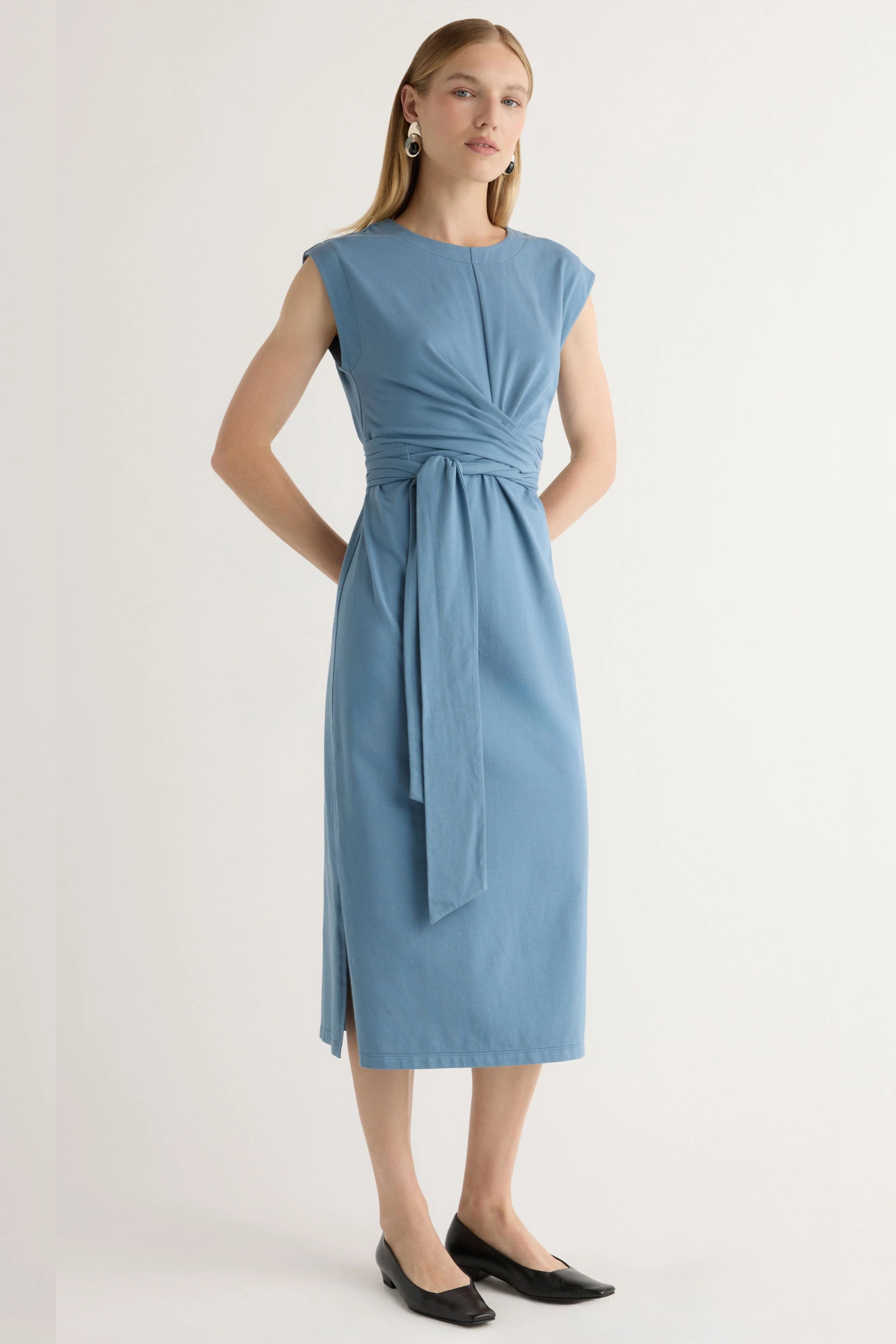 Fei Tie-Front Organic Cotton Dress - Image 6