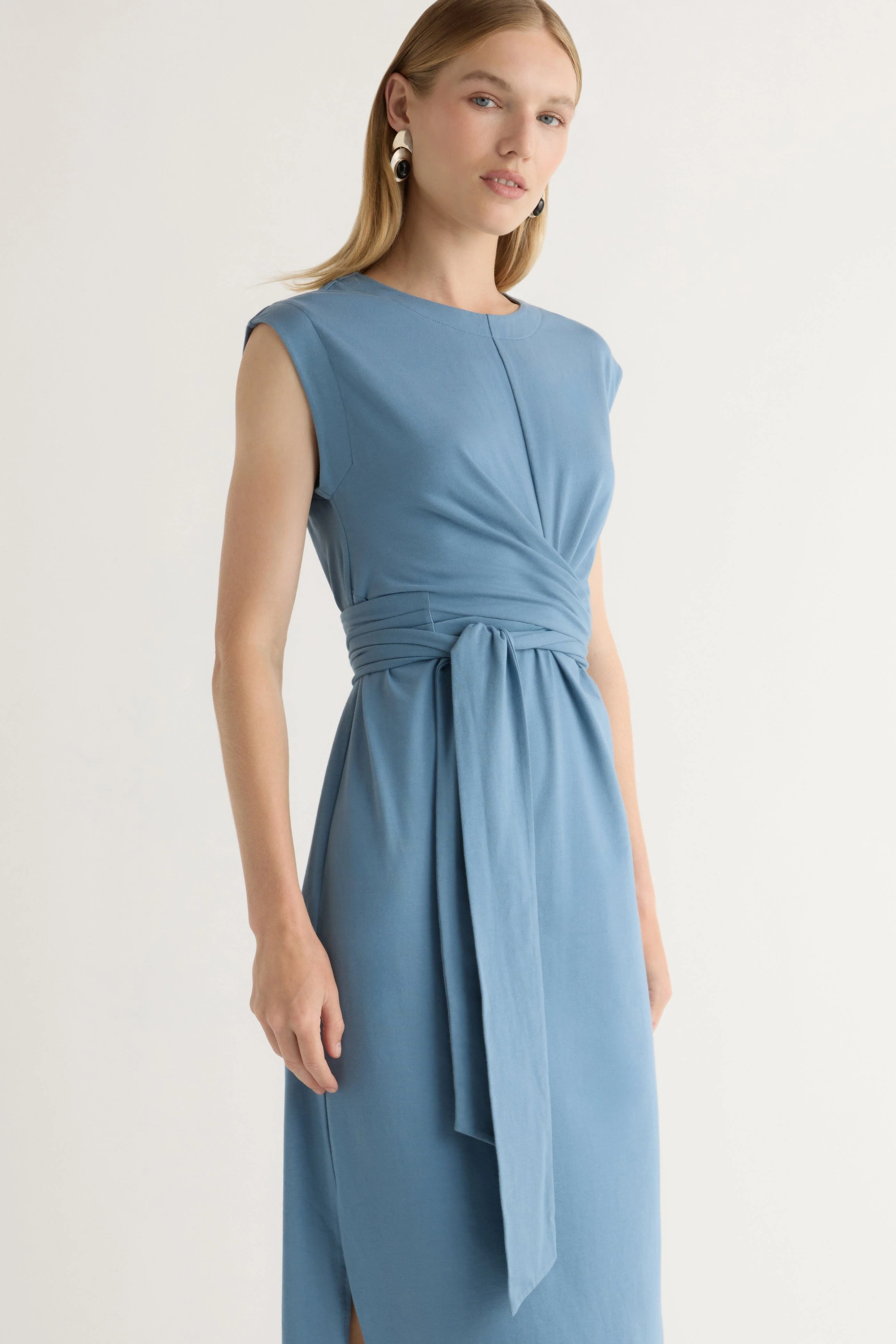 Fei Tie-Front Organic Cotton Dress - Image 7